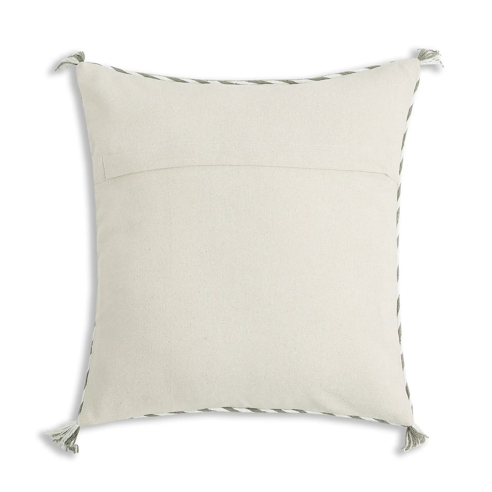 Ethnic 100% Linen Natural Oat Cushion Cover | Espricia