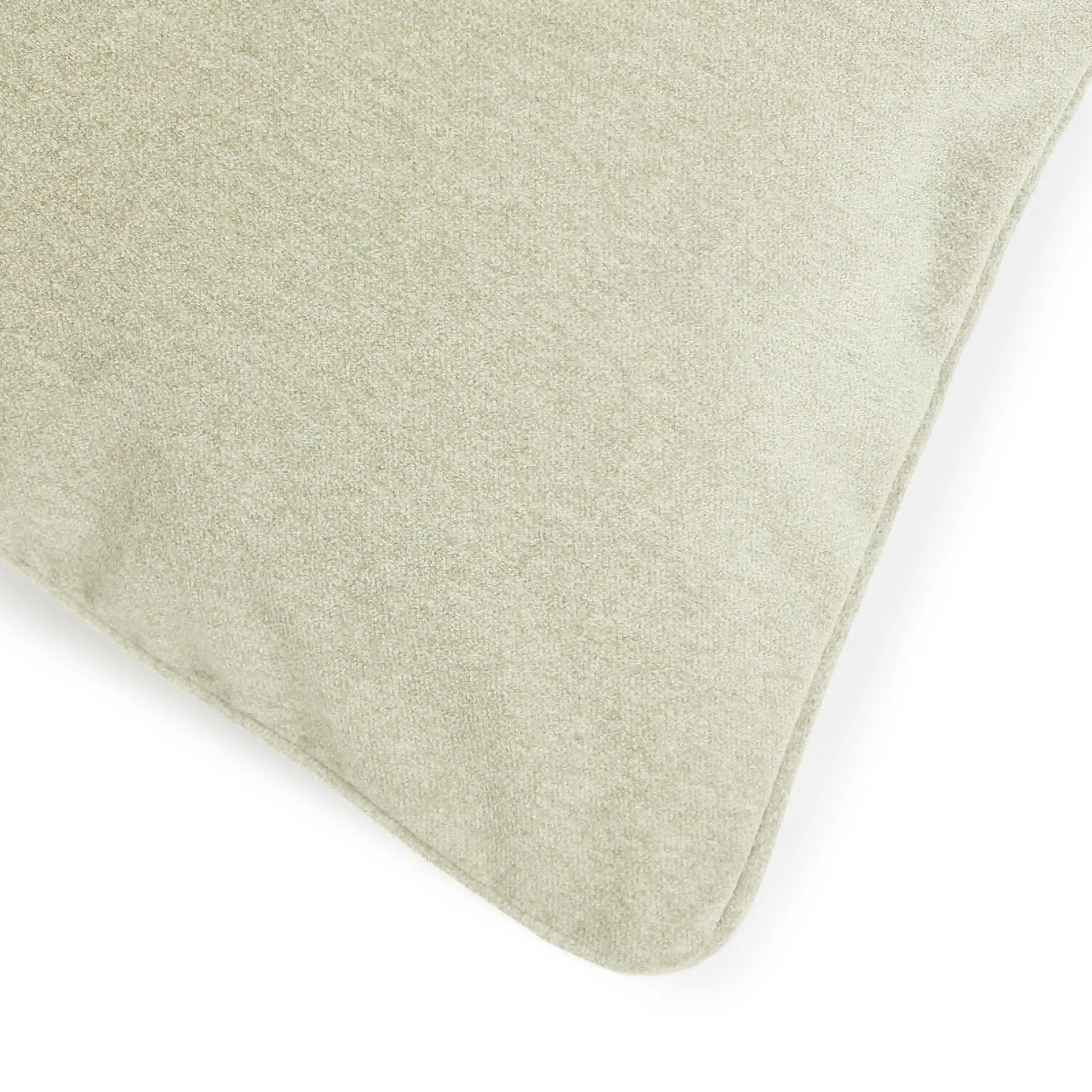 Solid Dyed 100% Polyester Sea Mist Cushion Cover | Espricia