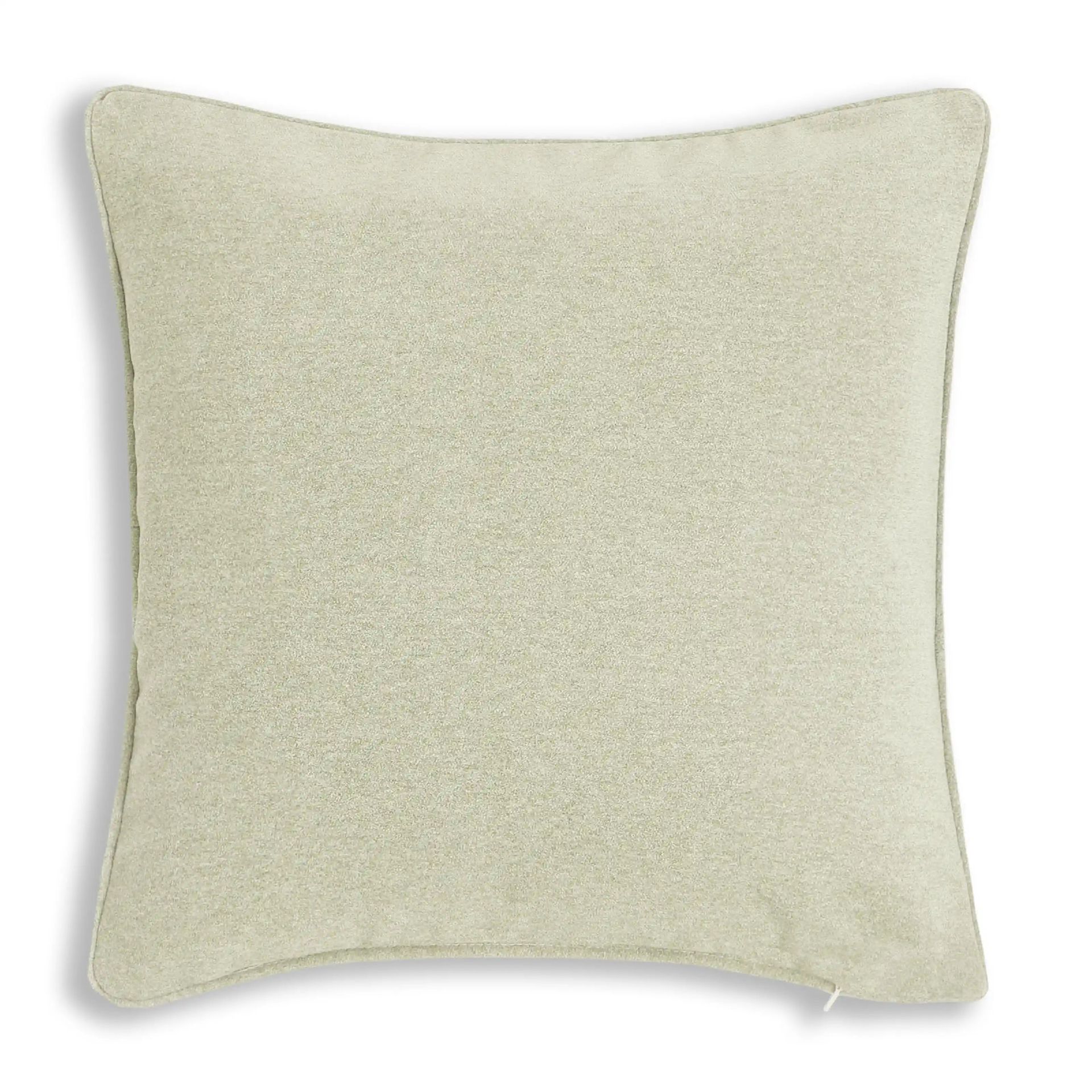 Solid Dyed 100% Polyester Sea Mist Cushion Cover | Espricia