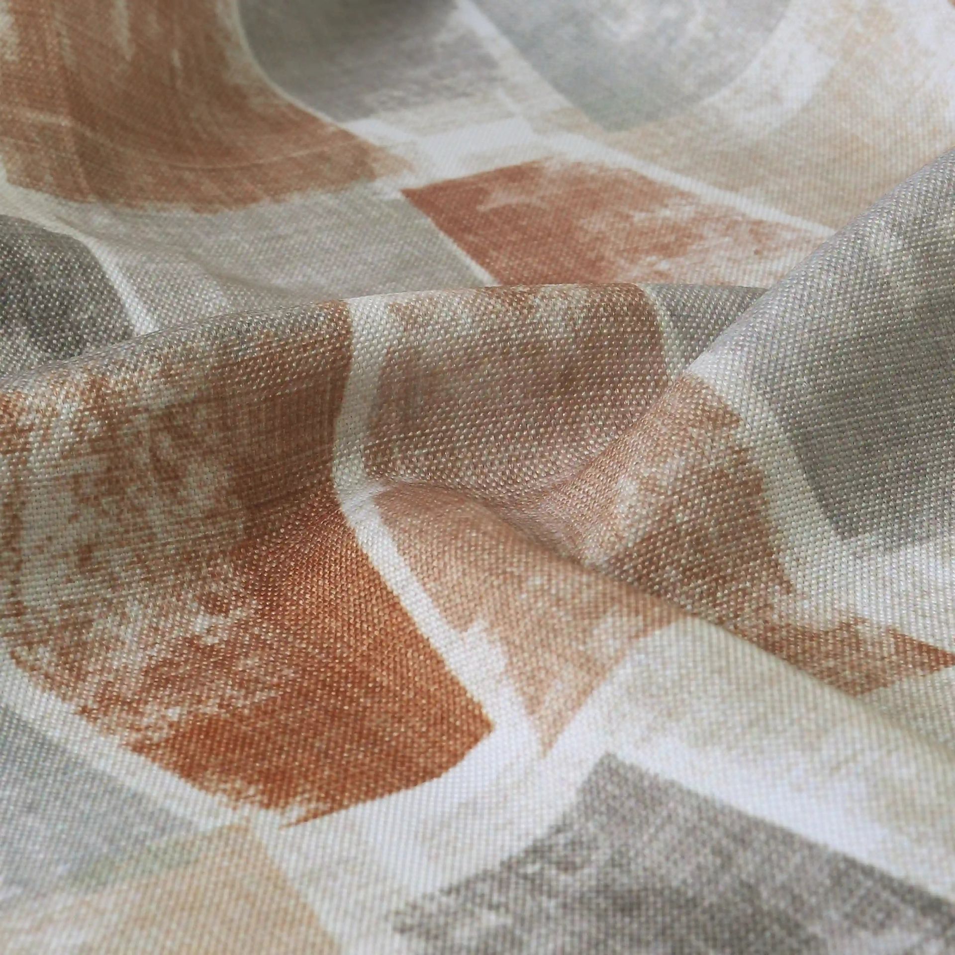 Geometric 100% Polyester Hazel Set of 2 Window Curtains | Chippa Lane