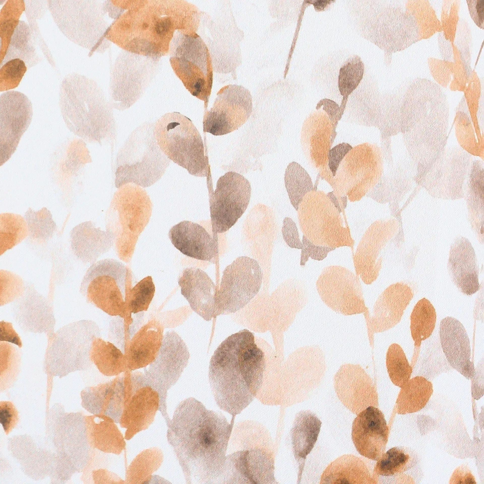 Floral 100% Polyester Clay Set of 2 Long Door Curtains | Bloomshire Classic