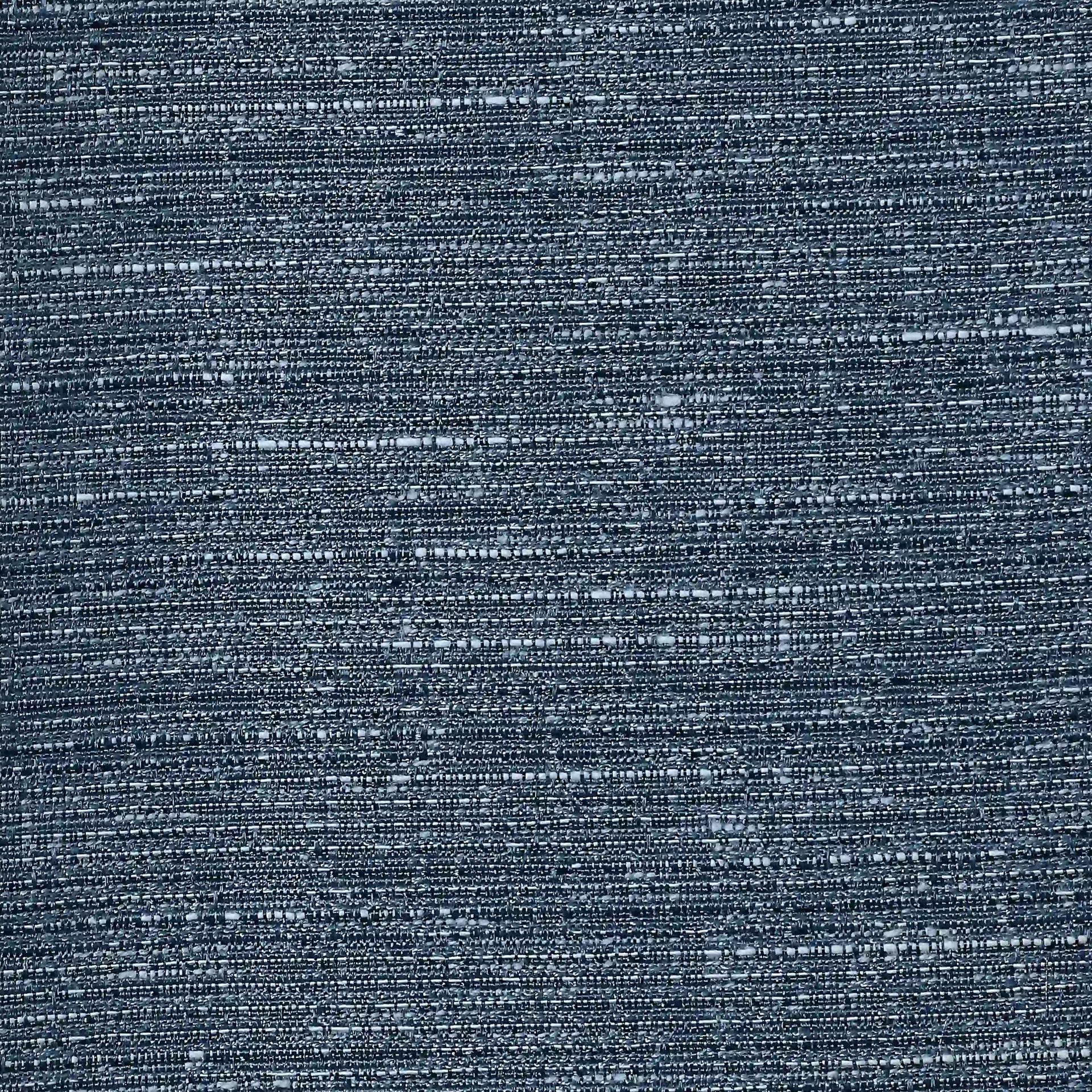 Solid Dyed Polyester Cotton blend Indigo Set of 2 Door Curtains | Paleto