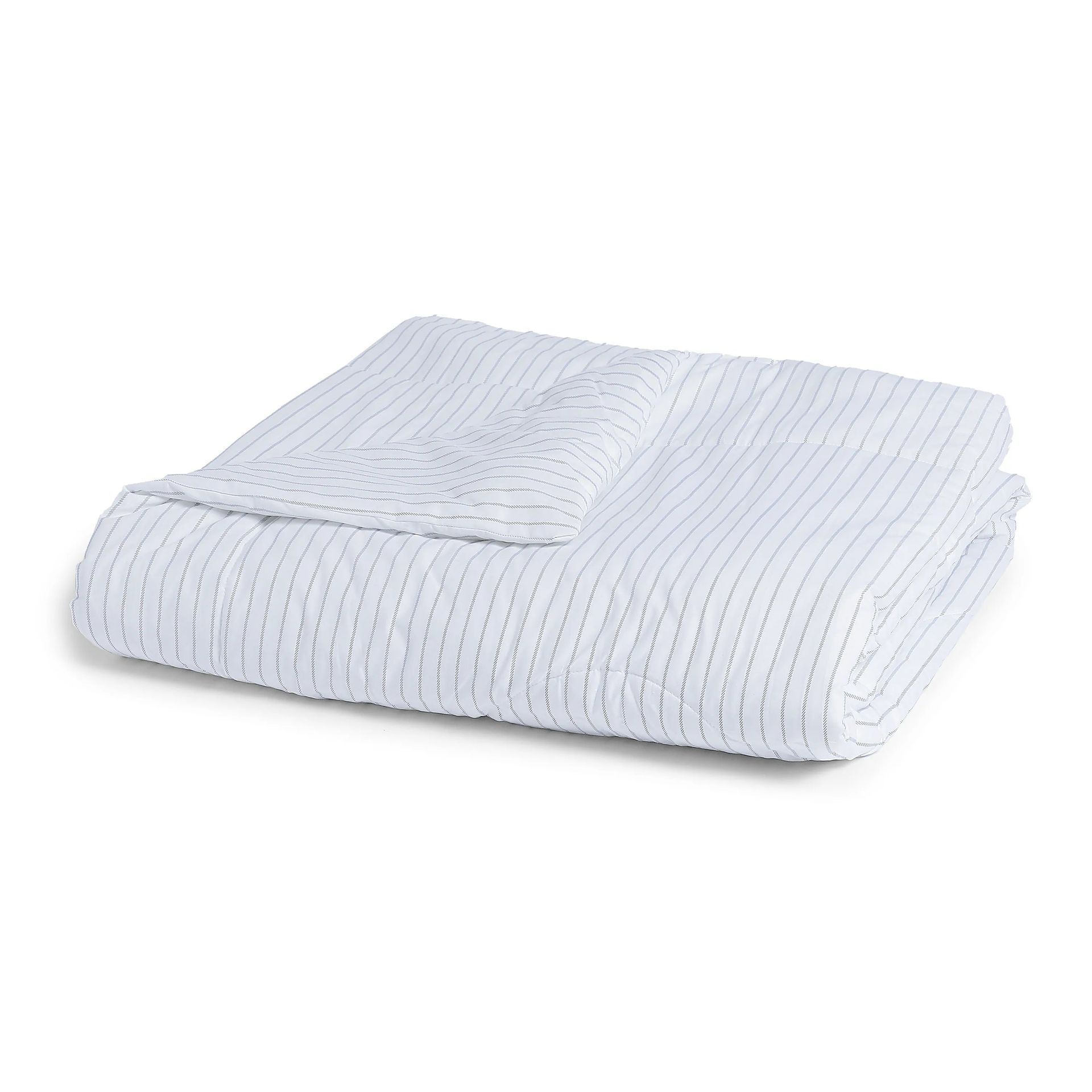 Geometric 120 GSM 100% Cotton Blue Double Comforter | Bloomshire Classic