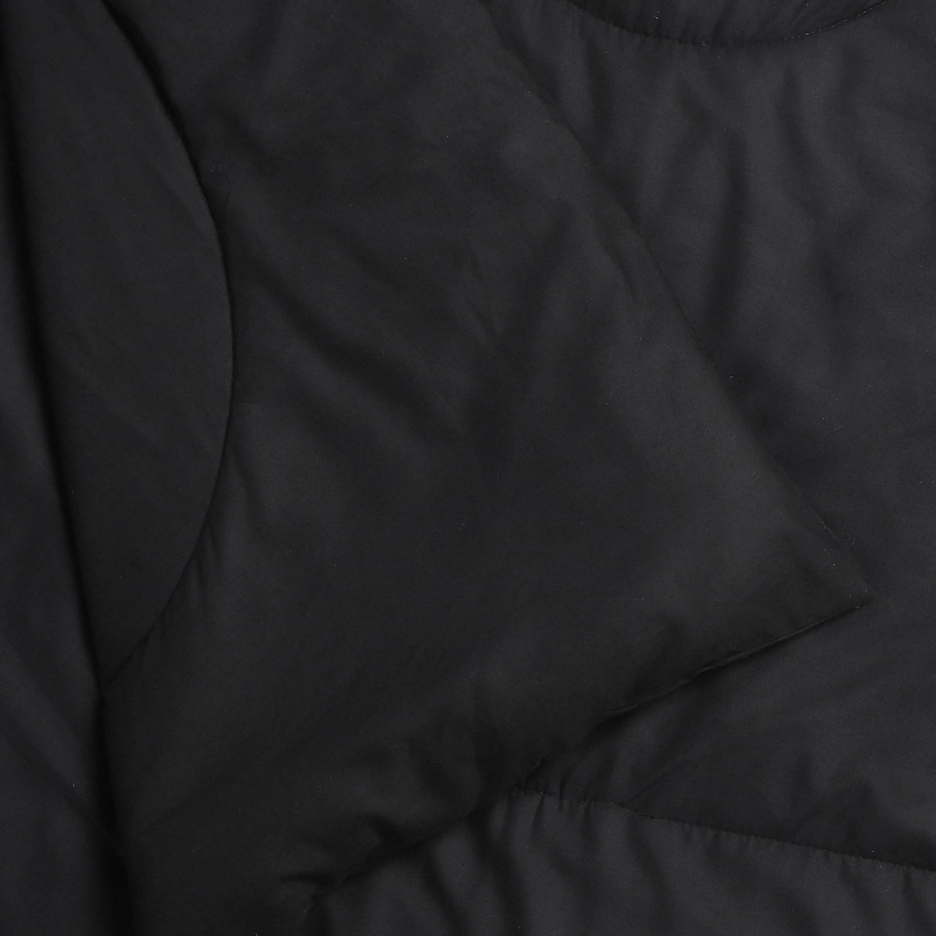 Solid Dyed 120 GSM Cotton Black Double Comforter | Paleto