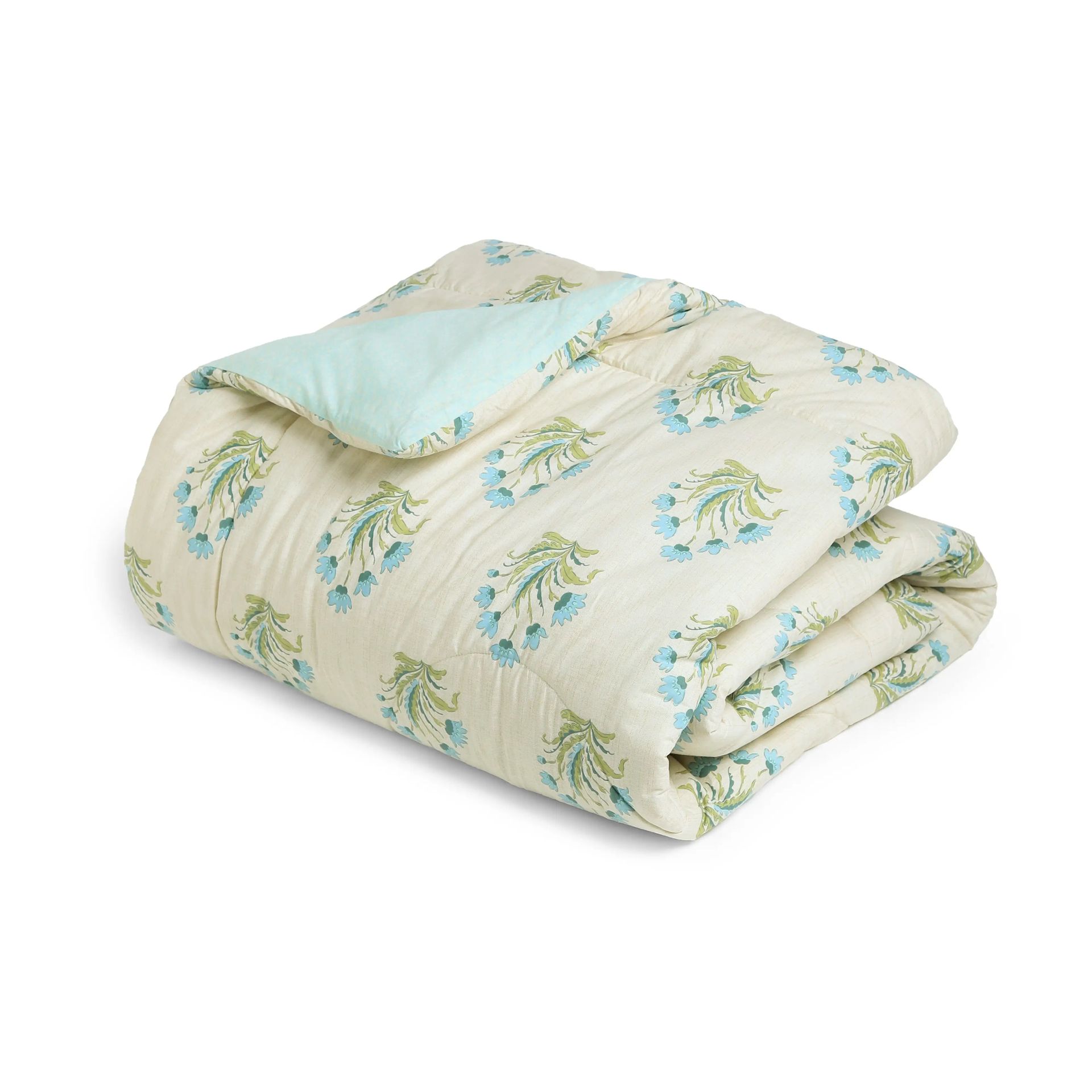 Indian Heritage GSM 100% Cotton Indian Sage Double Comforter | Chippa Lane