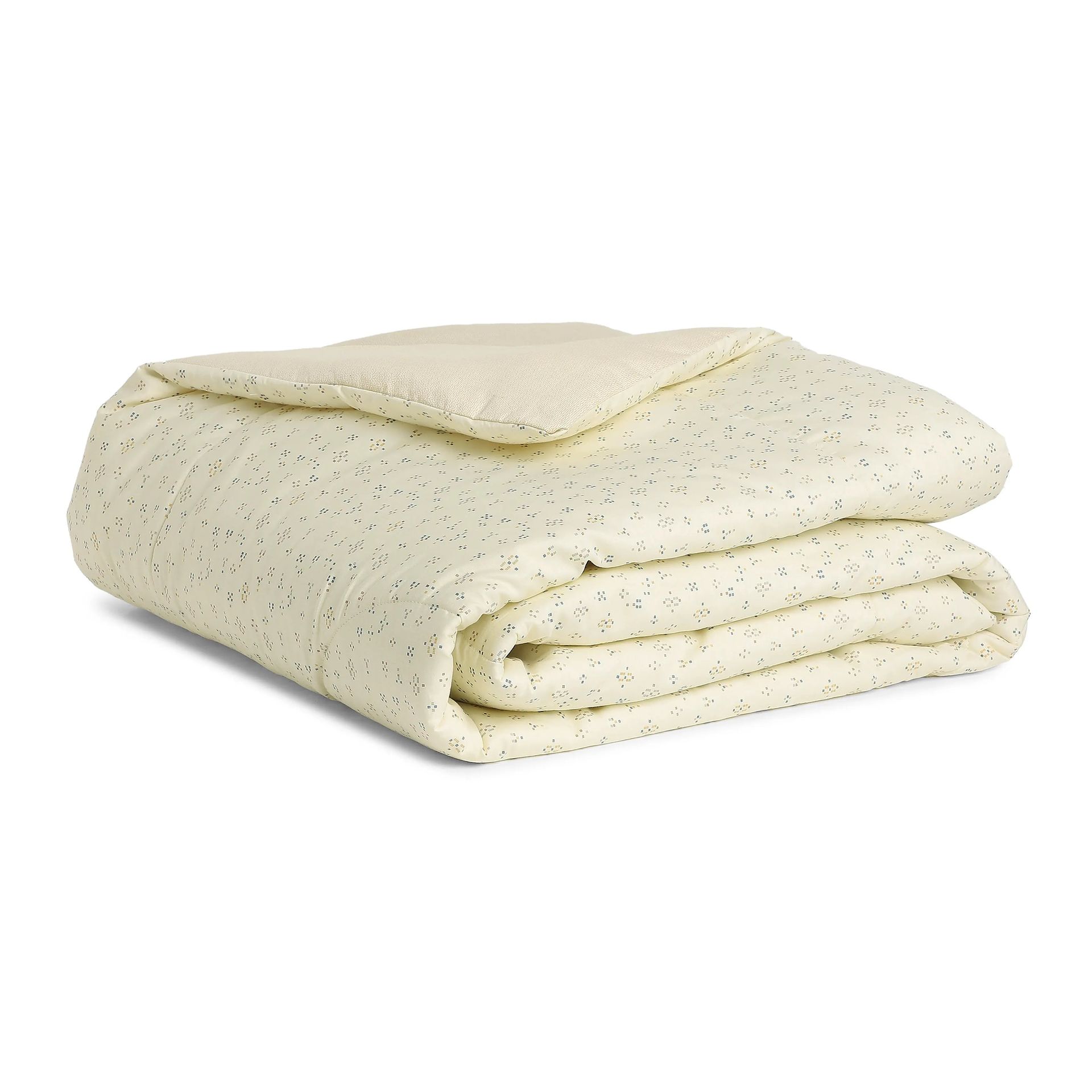 Geometric 120 GSM 100% Cotton Multicolour Double Comforter | Yutori