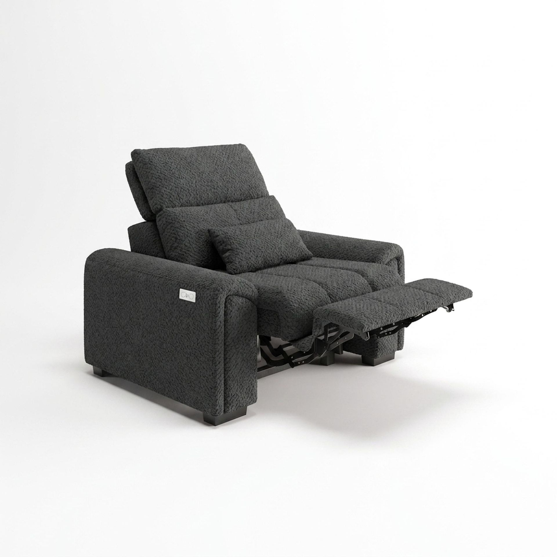 Eldur Relaxed Seat, 1 Seater ( 1 RR), Graphite Charcoal Elite