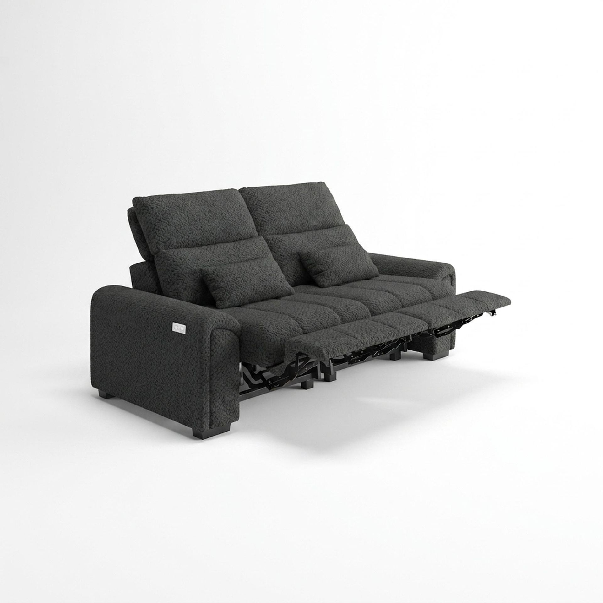 Eldur Relaxed Seat, 2 Seater ( 2 RR), Graphite Charcoal Elite