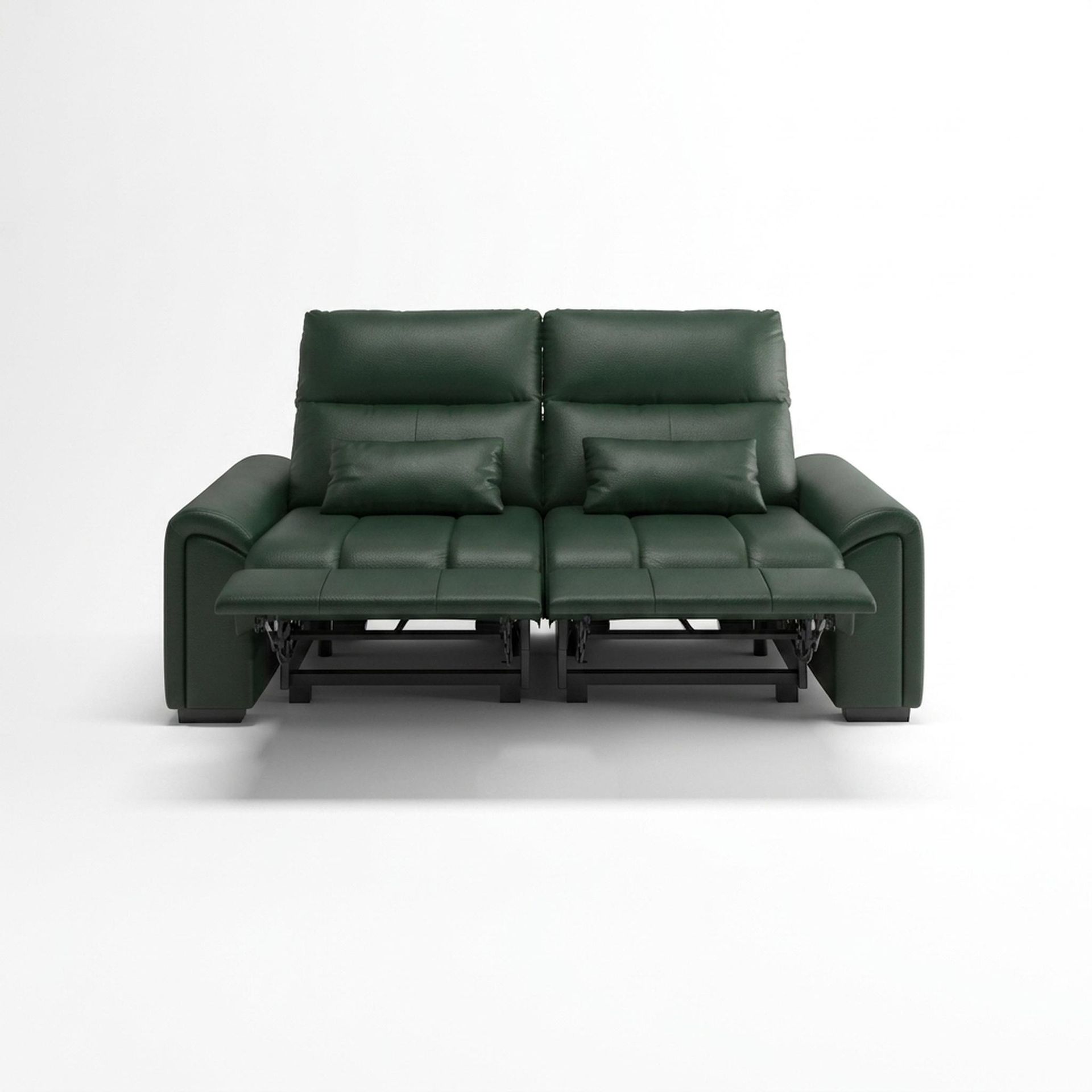 Eldur Relaxed Seat, 2 Seater ( 2 RR), Valencia Green Vegan Leather