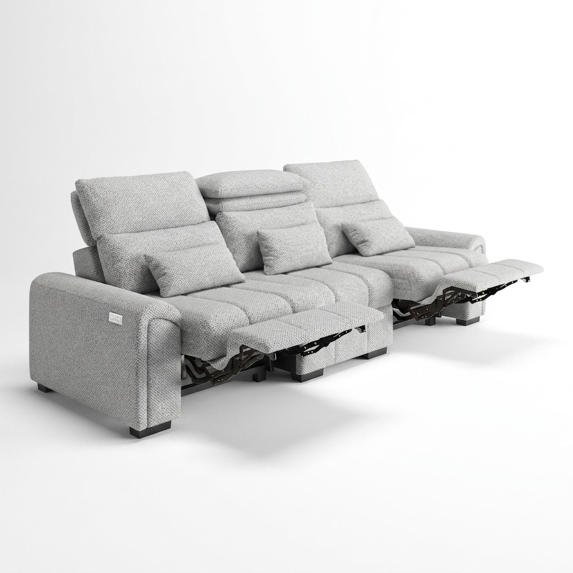 Eldur Relaxed Seat, 3 Seater (2 RR), Opaline Snow Elite