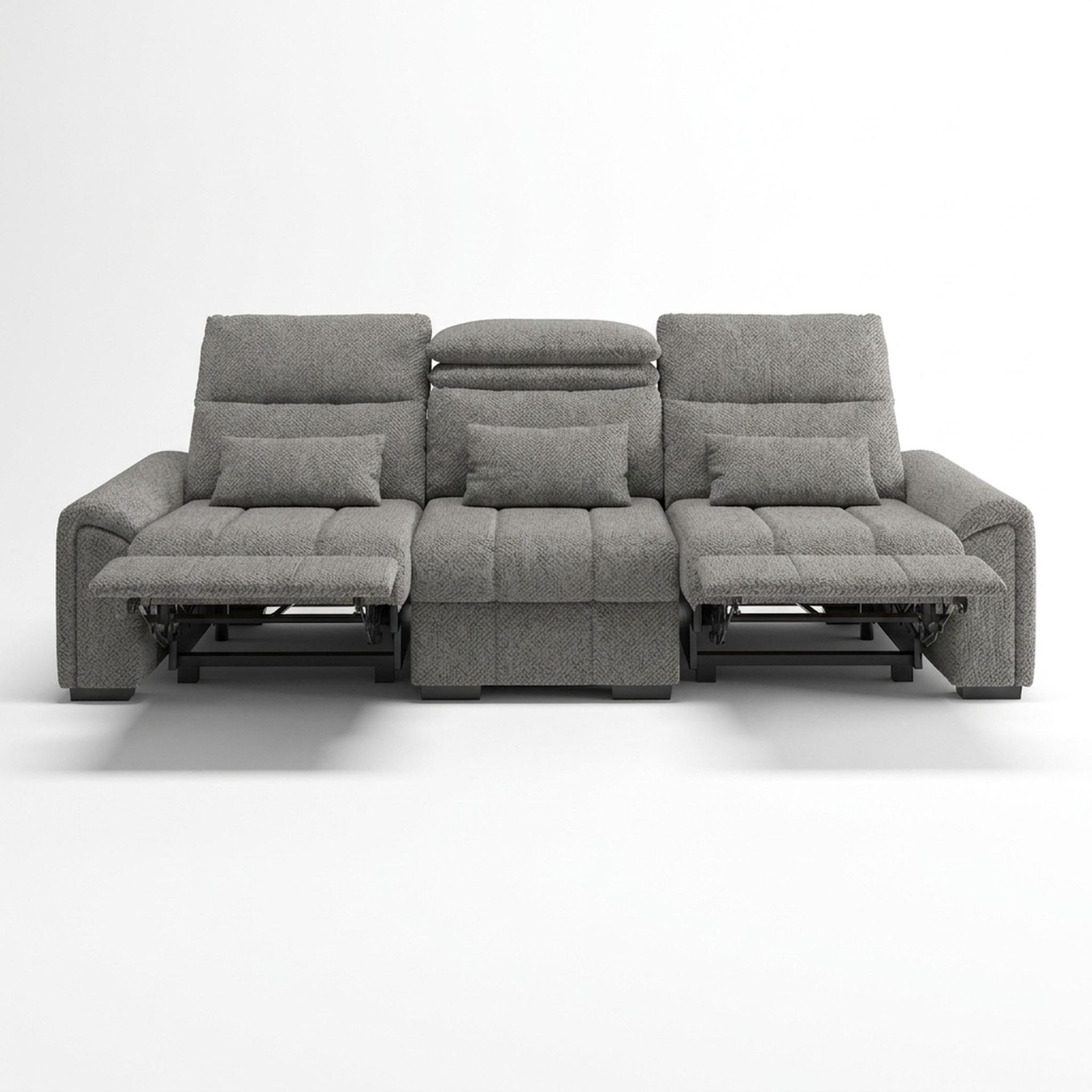Eldur Relaxed Seat, 3 Seater (2 RR), Clay Beige Elite