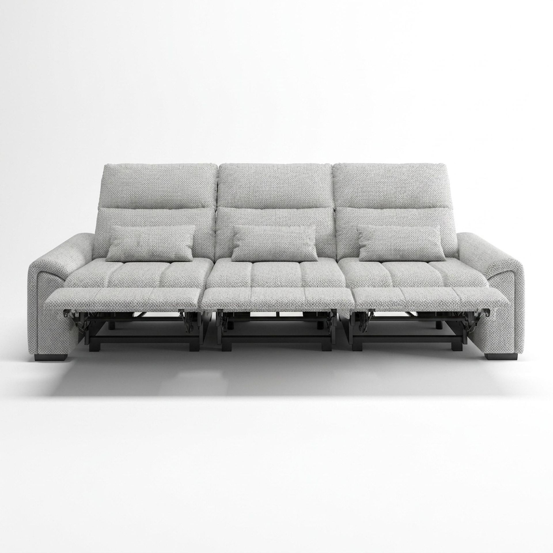 Eldur Relaxed Seat, 3 Seater (3 RR), Opaline Snow Elite