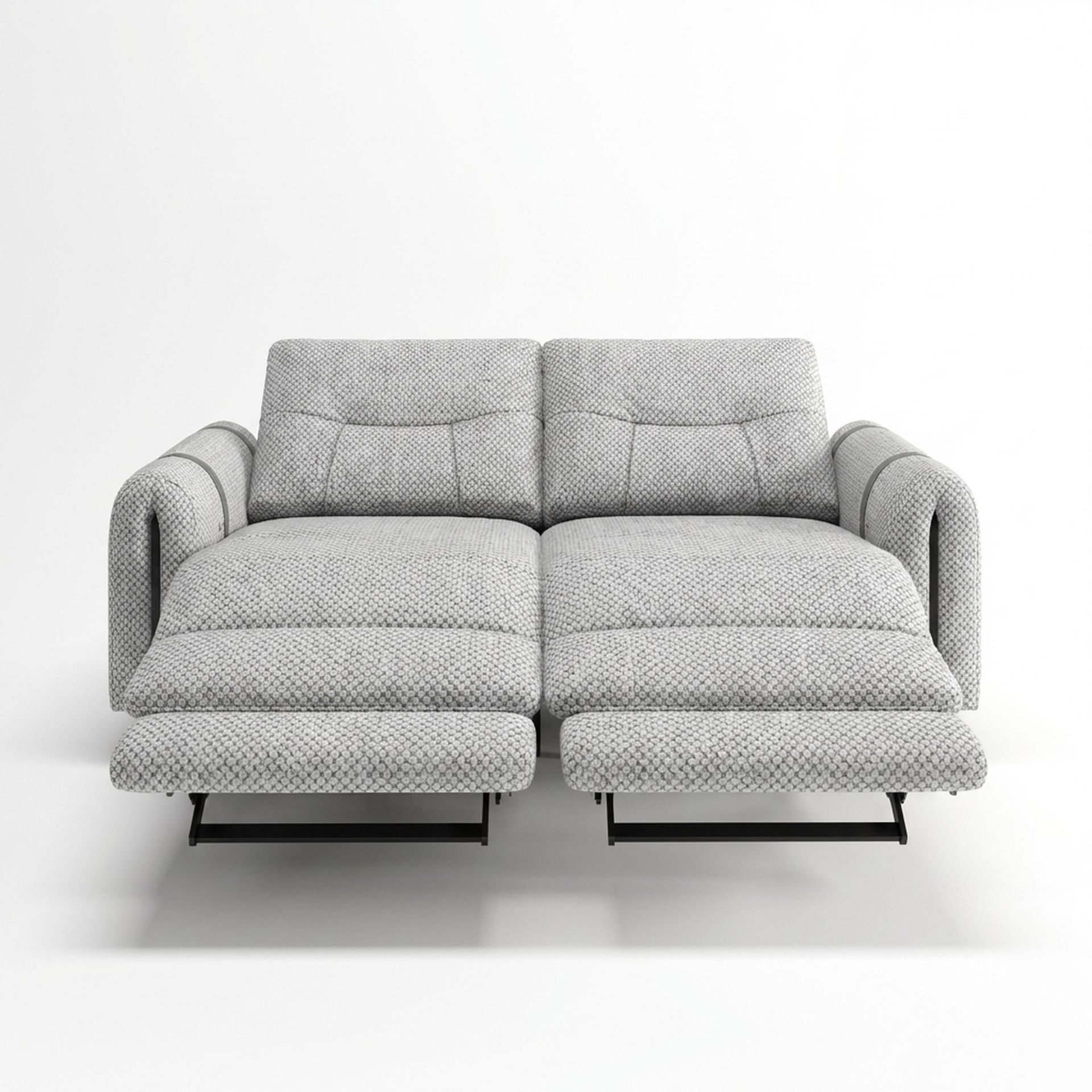 Fergus Relaxed Seat,Electric Recliner Mechanism, 2 Seater ( 2 RR), Opaline Snow Elite