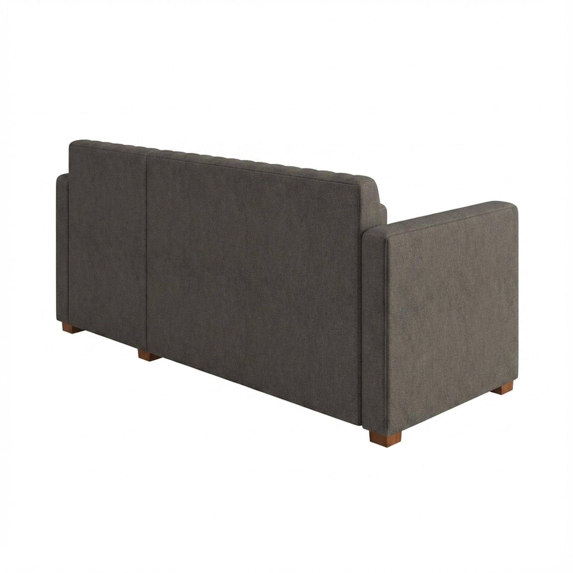 Hayden Home Premium Grove Paradise Sofa Bed, Warm Cedar Legs, Essential Chestnut Brown Upholstery
