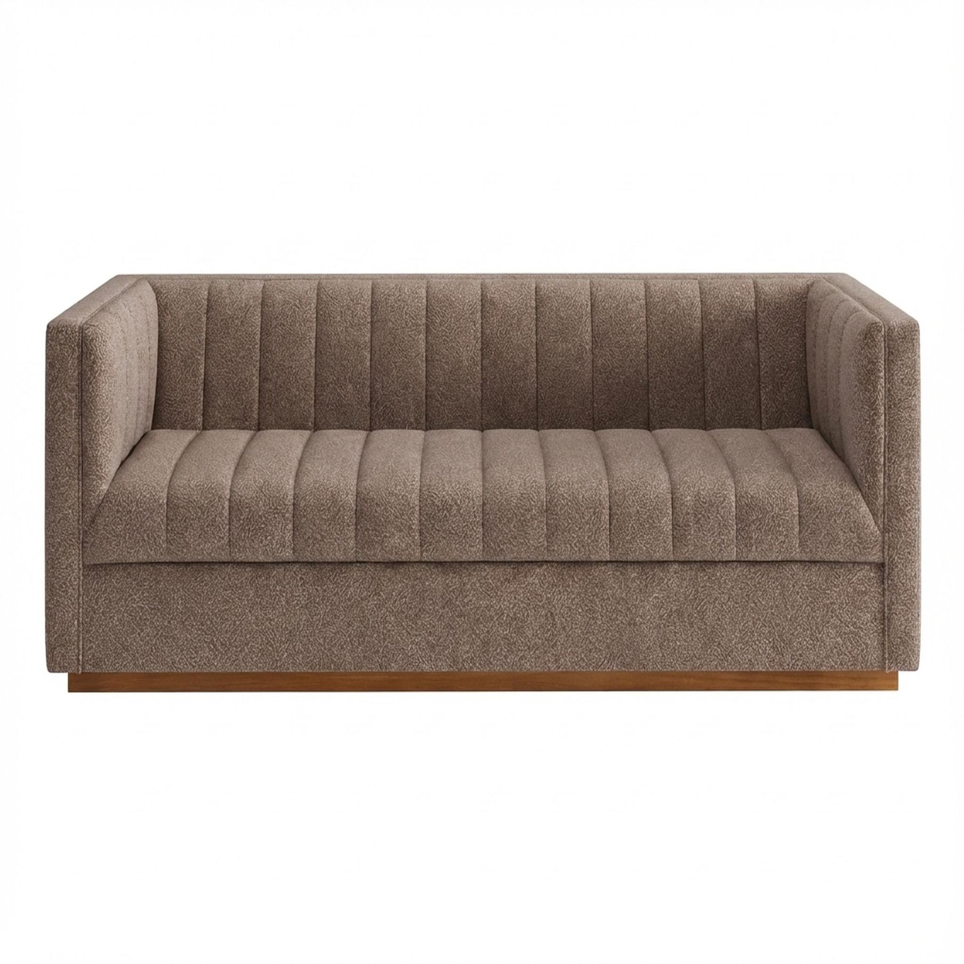Hayden Home Premium Lagos 3 Seater Sofa, Warm Cedar Leg, Essential Ballet Slipper Upholstery