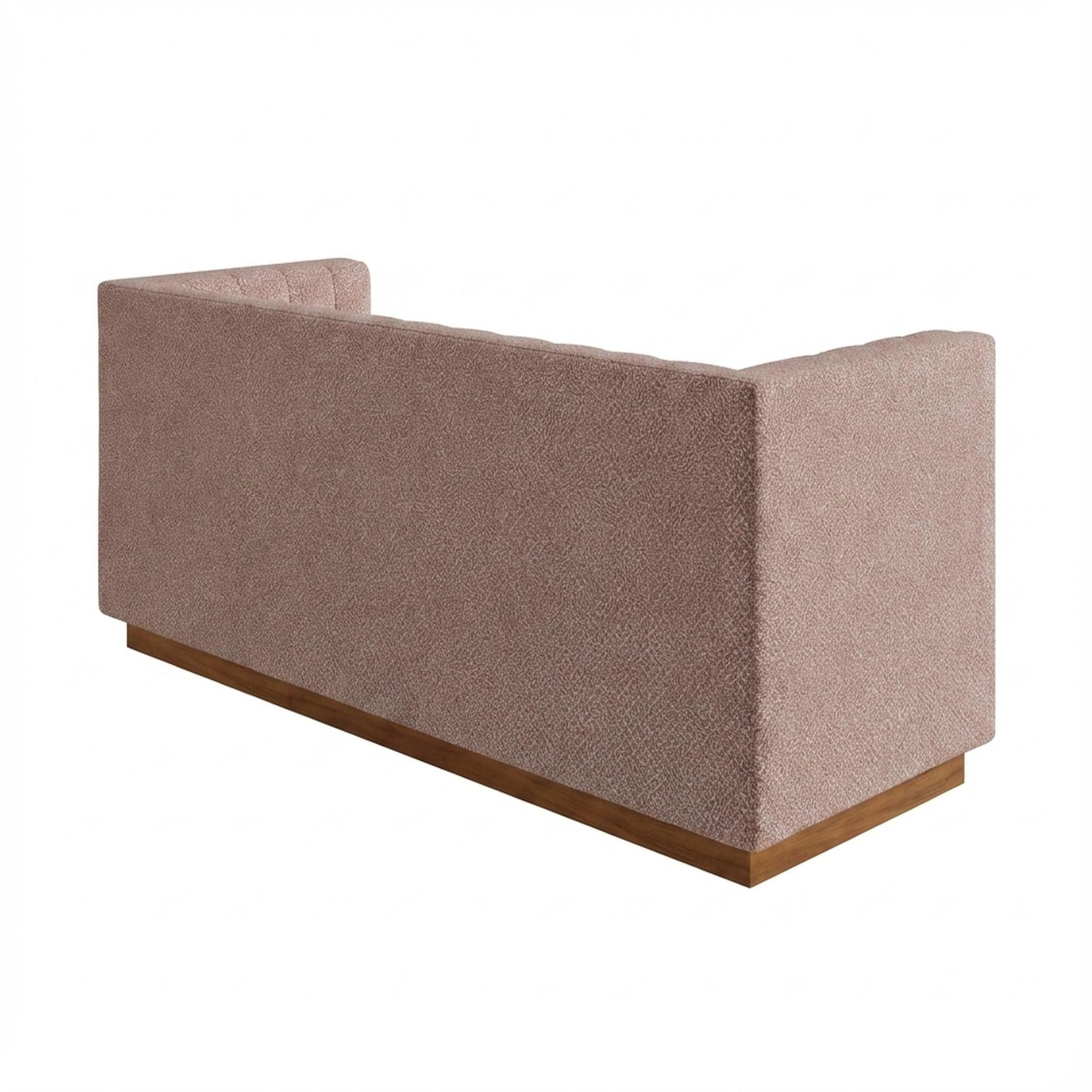 Hayden Home Premium Lagos 3 Seater Sofa, Warm Cedar Leg, Essential Ballet Slipper Upholstery