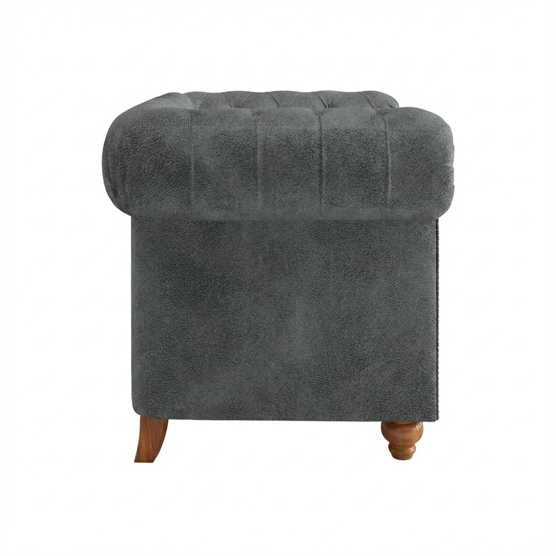 Hayden Home Premium Windsor 1 Seater Sofa, Warm Cedar Leg, Essential Frost Upholstery