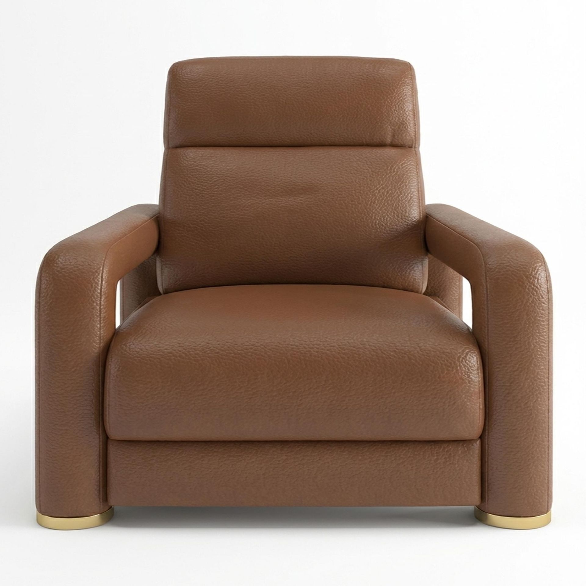 Hinata New Recliner, Electric, Tan Classic Leather Essential