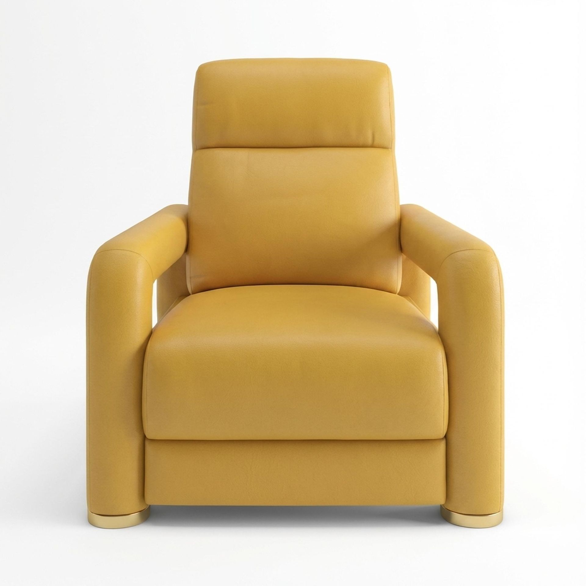 Hinata New Recliner, Electric, Golden Temple Aura Leather Essential
