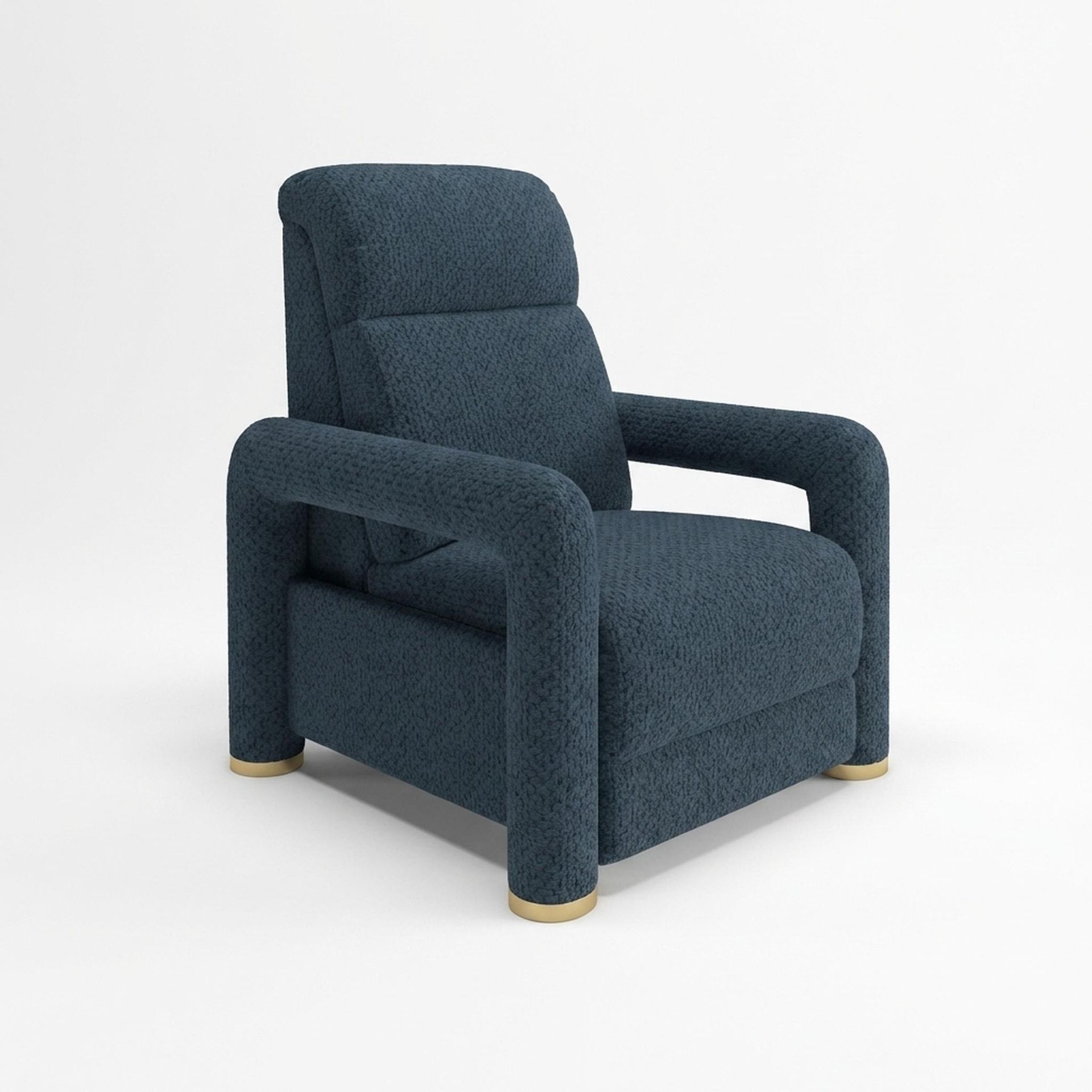 Hinata New Recliner, Electric, Royal Ink Elite