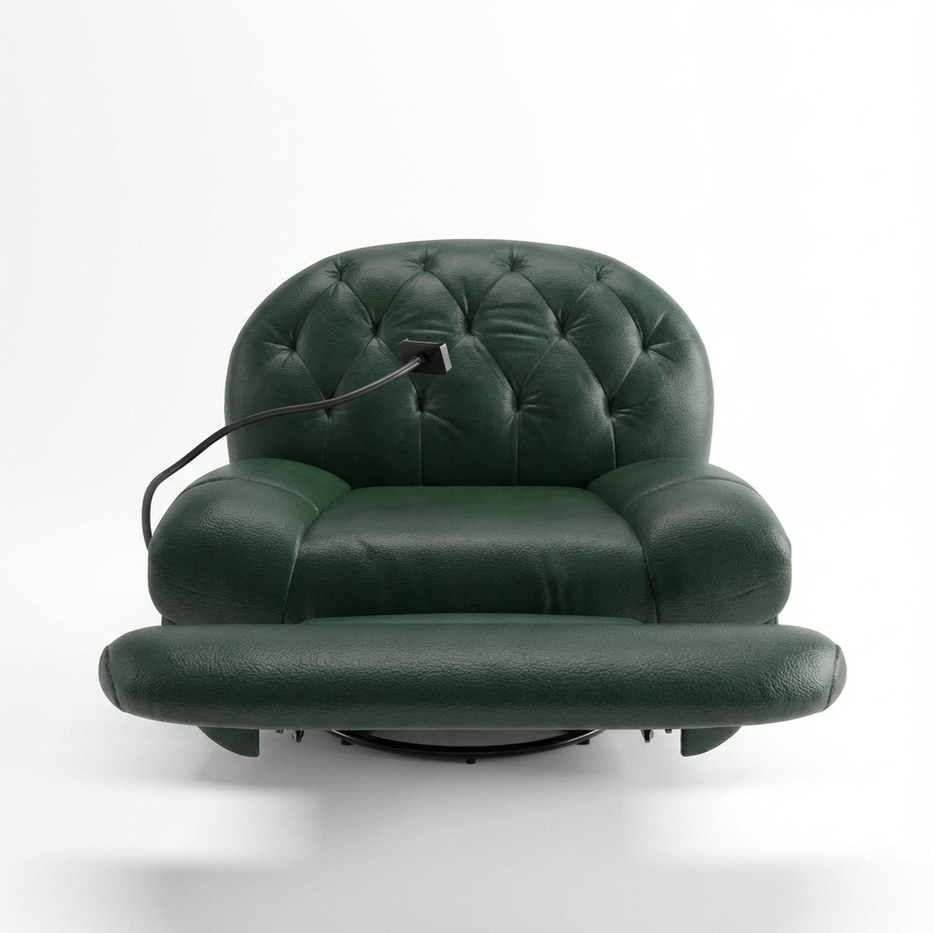 Matteo New Recliner, Electric, Valencia Green Vegan Leather