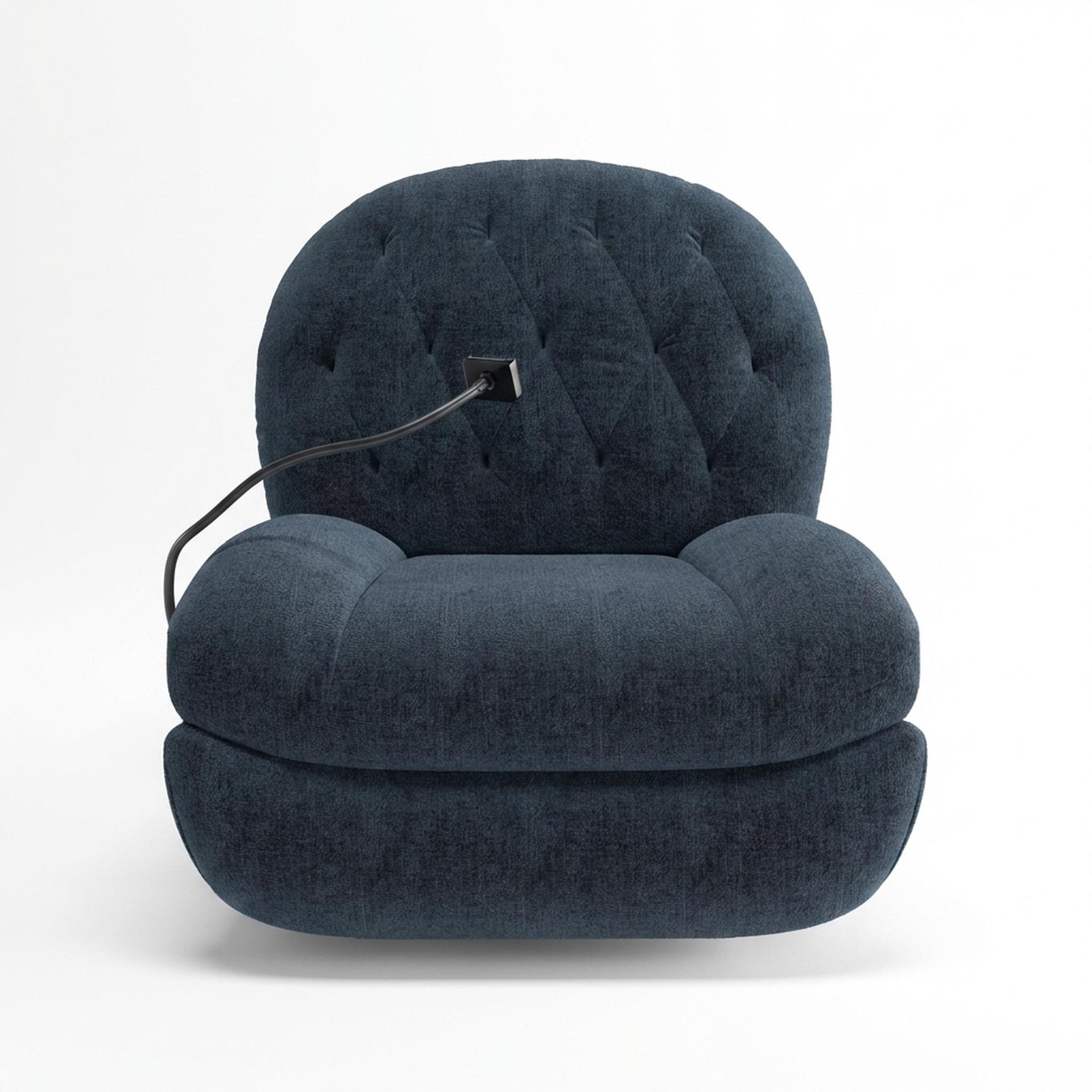 Matteo New Recliner, Electric, Royal Ink Elite