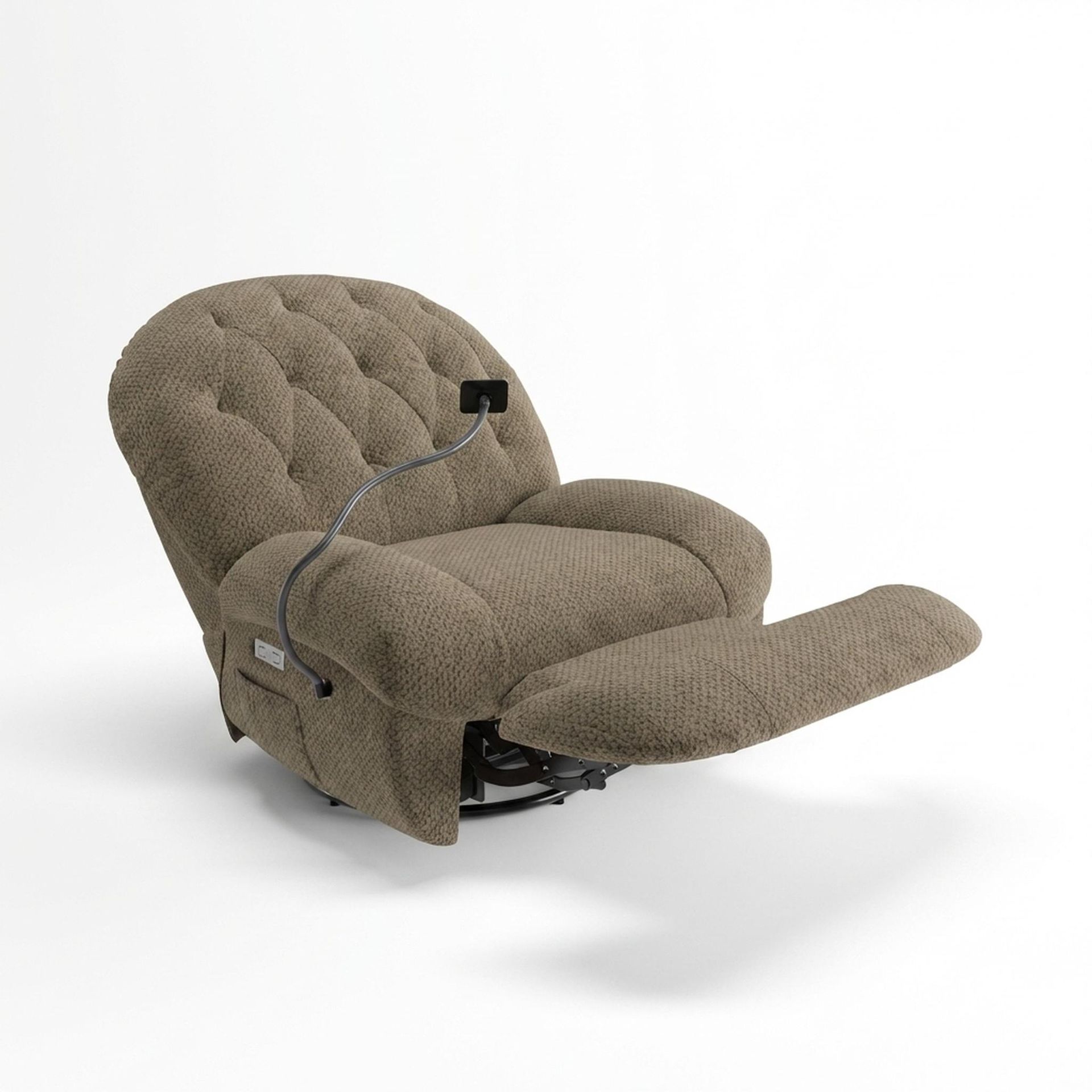 Matteo New Recliner, Electric, Antique Camel Elite