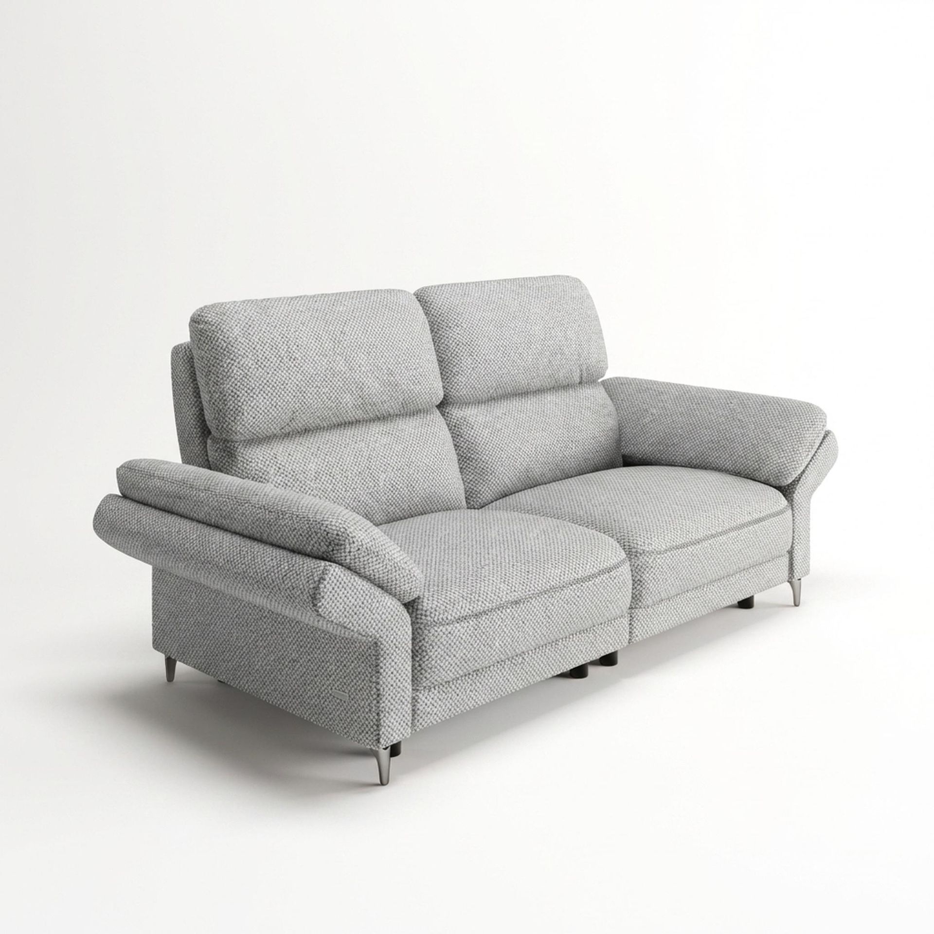 Olympus Relaxed Seat, 2 Seater Sofa, Opaline Snow Elite