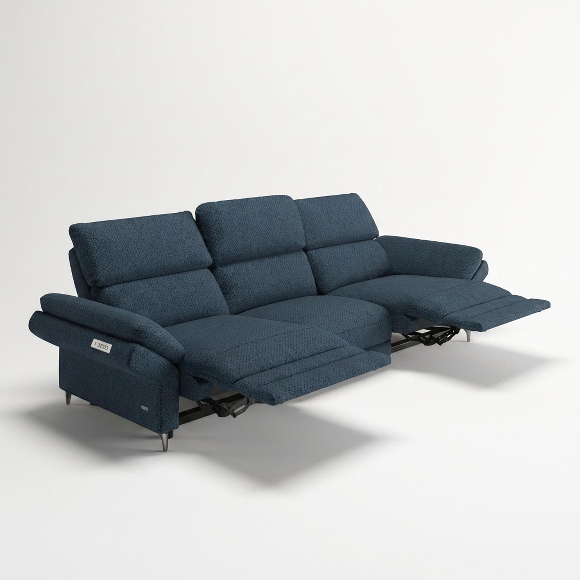 Olympus Relaxed Seat, 3 Seater (2 RR), Royal Ink Elite