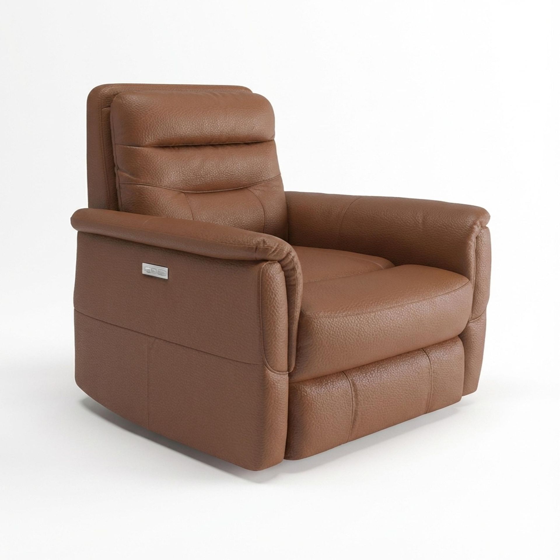 Orion New Recliner, Electric, Tan Classic Leather Essential