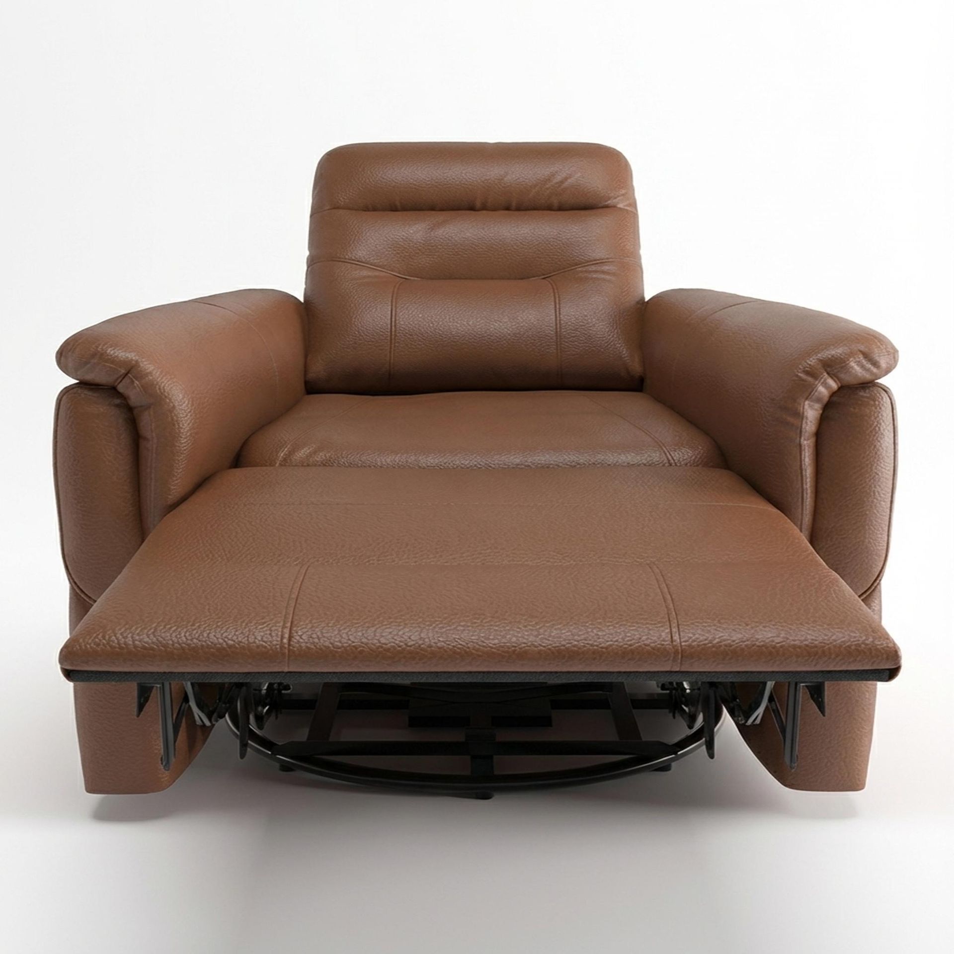 Orion New Recliner, Electric, Tan Classic Leather Essential