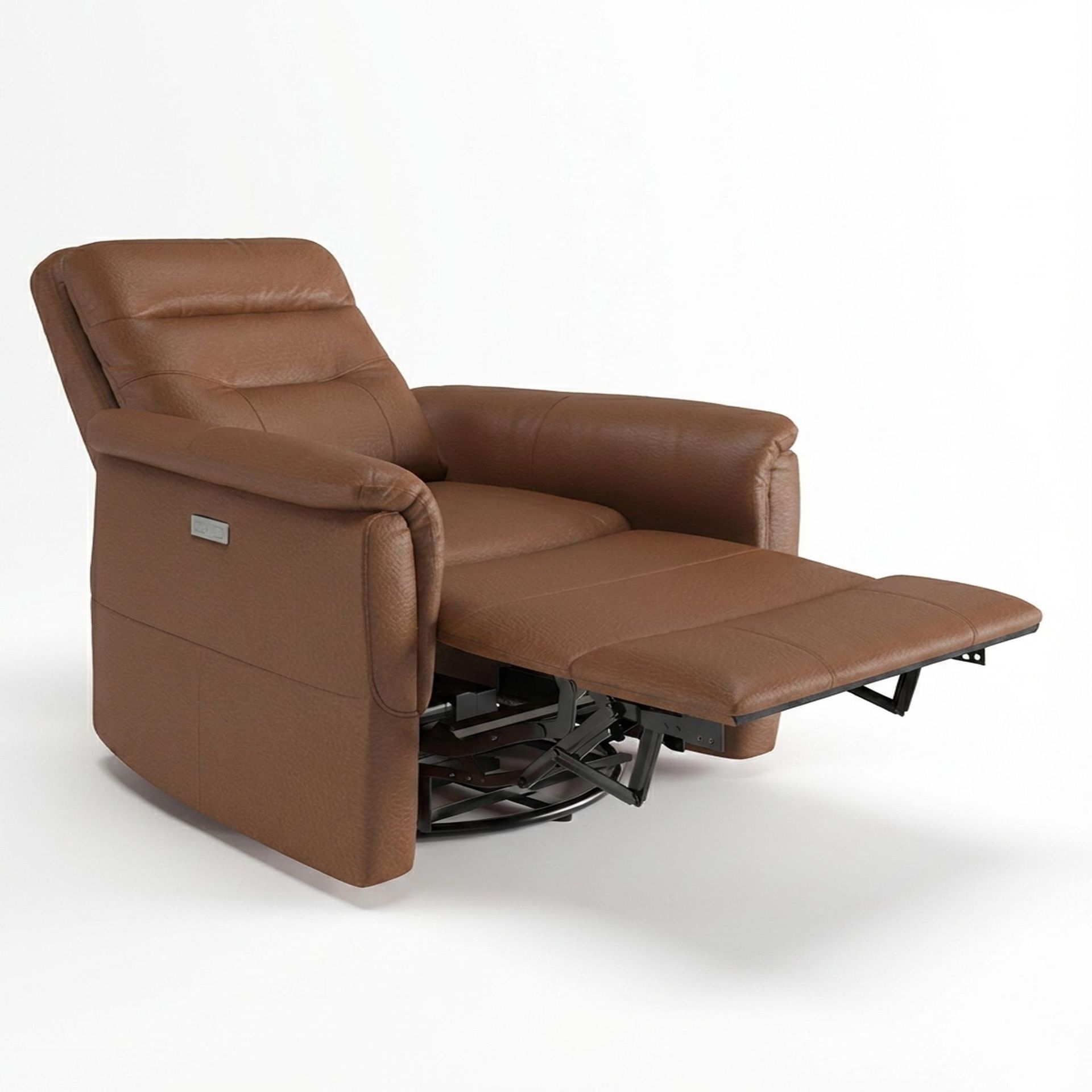 Orion New Recliner, Electric, Tan Classic Leather Essential