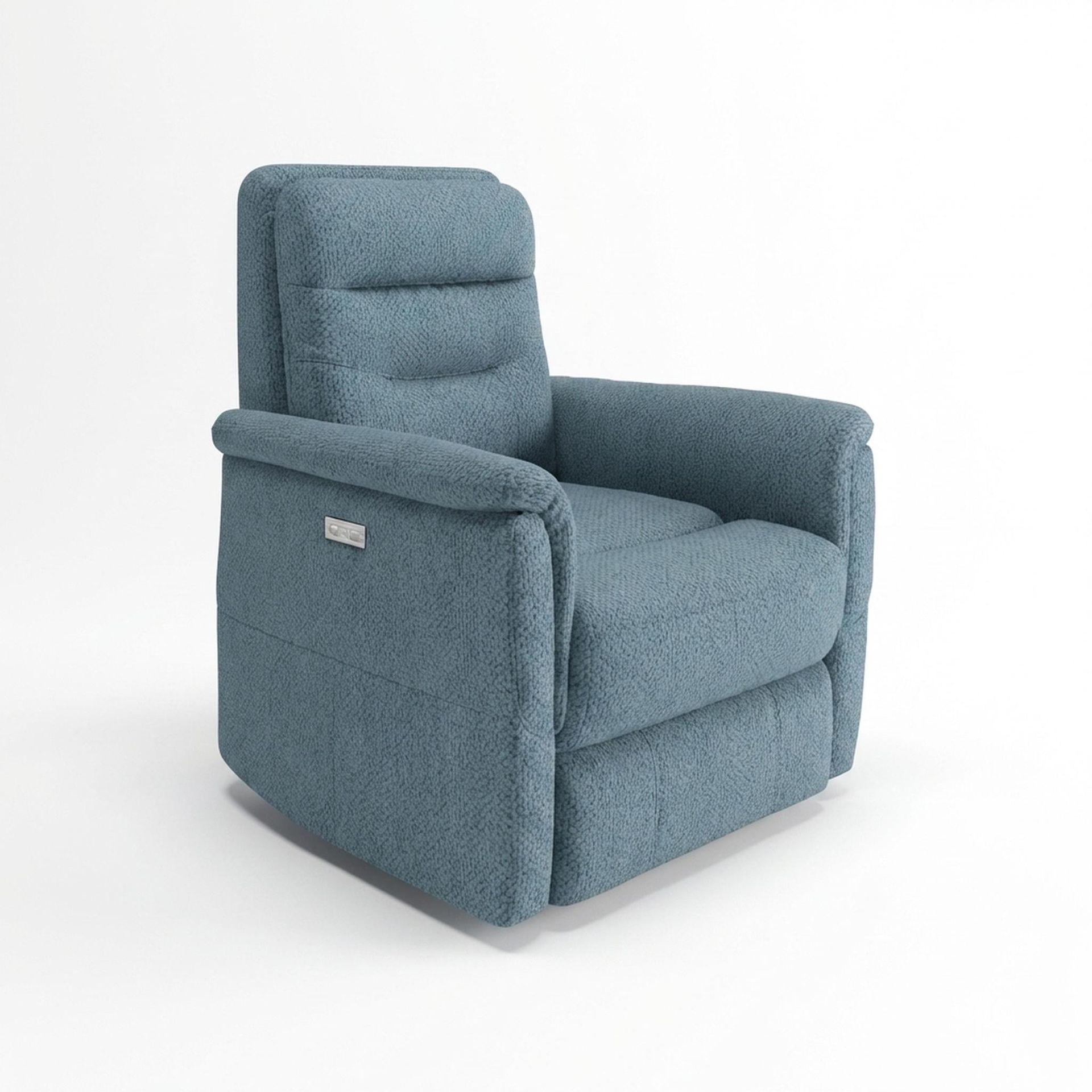 Orion New Recliner, Electric, Steel Mist Elite