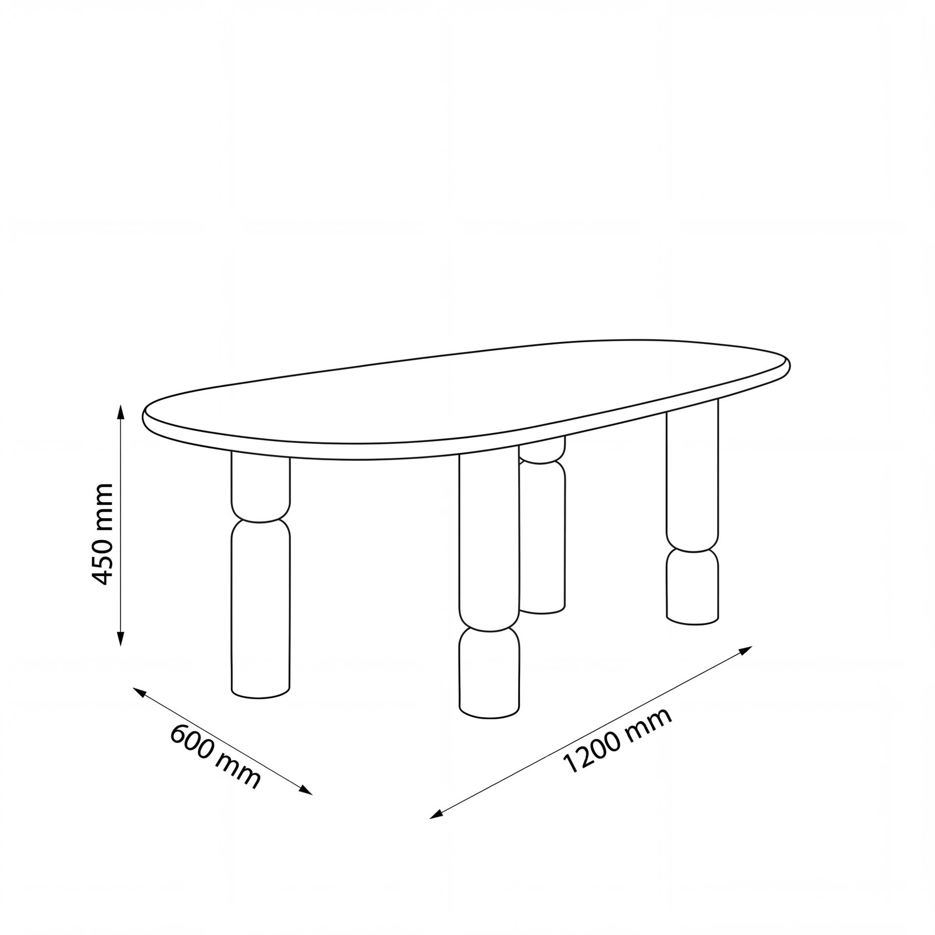 Sayuri Coffee Table | Natural