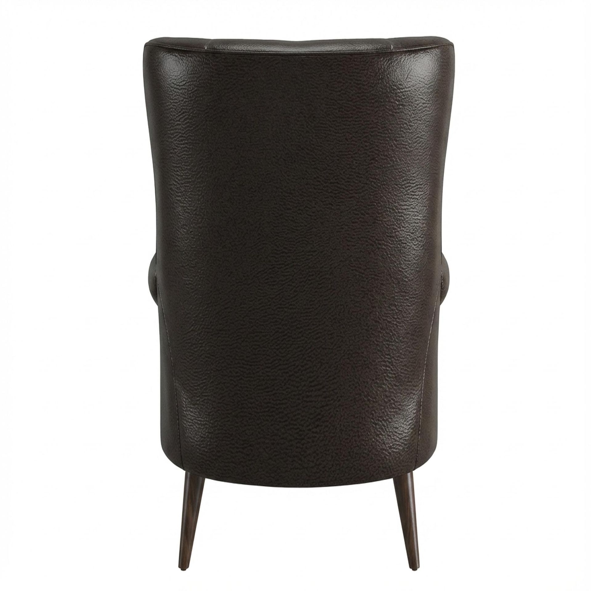 Willow Accent Chair, Coco Walnut Legs Essential Beige Brown Upholstery