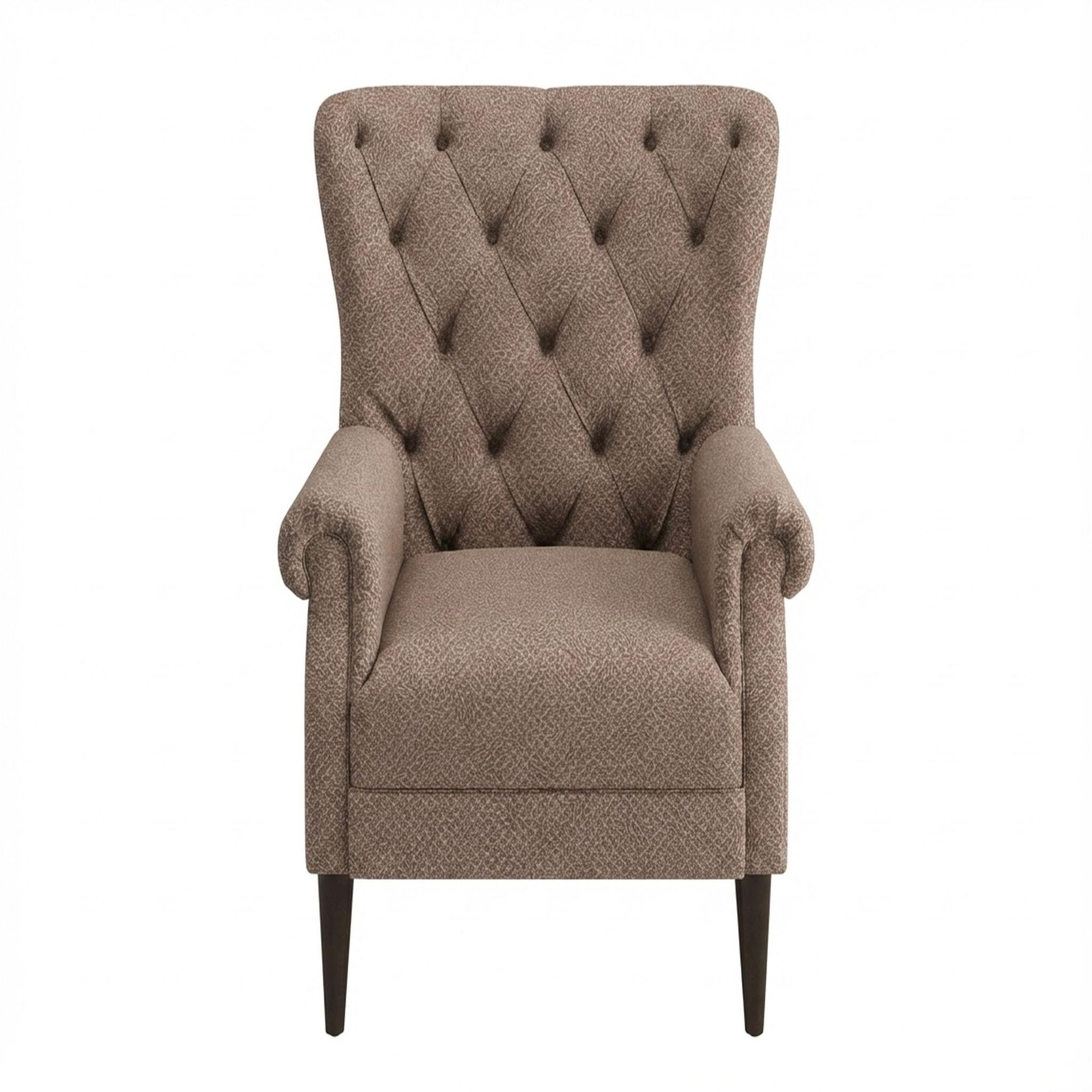 Willow Accent Chair, Coco Walnut Legs Essential Ballet Slipper Upholstery
