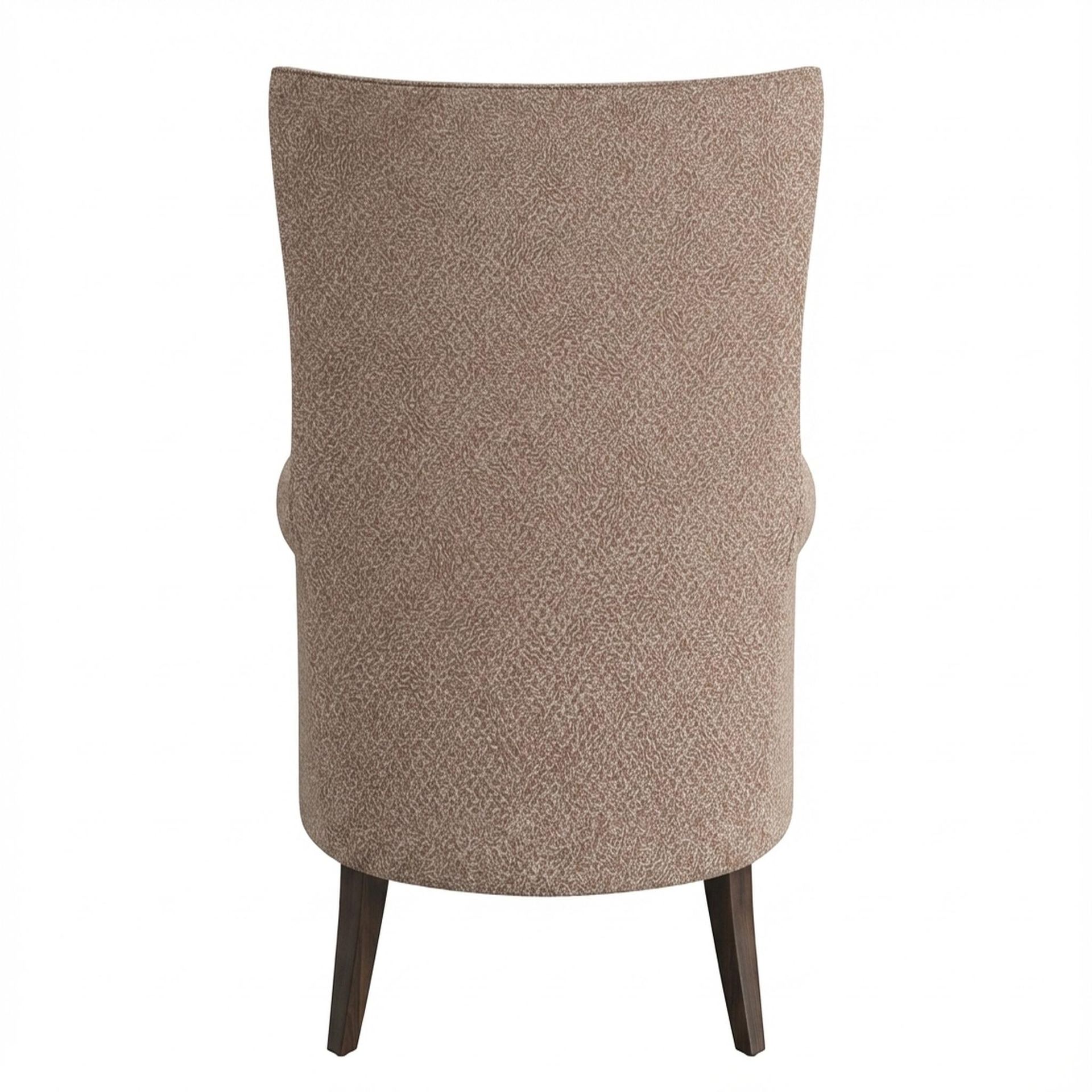 Willow Accent Chair, Coco Walnut Legs Essential Ballet Slipper Upholstery