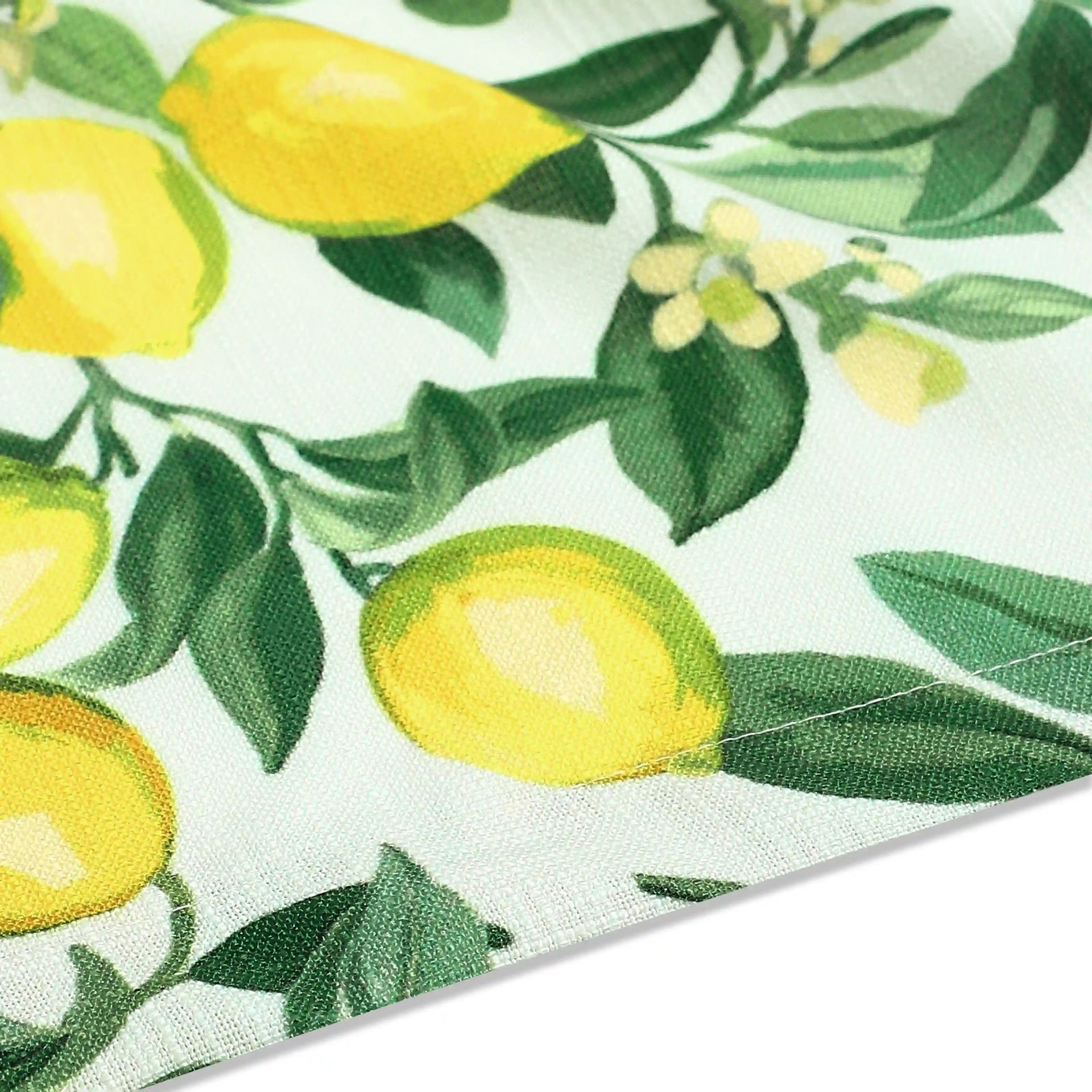 Tropical 100% Polyester Yellow Apron | Nonna's Home