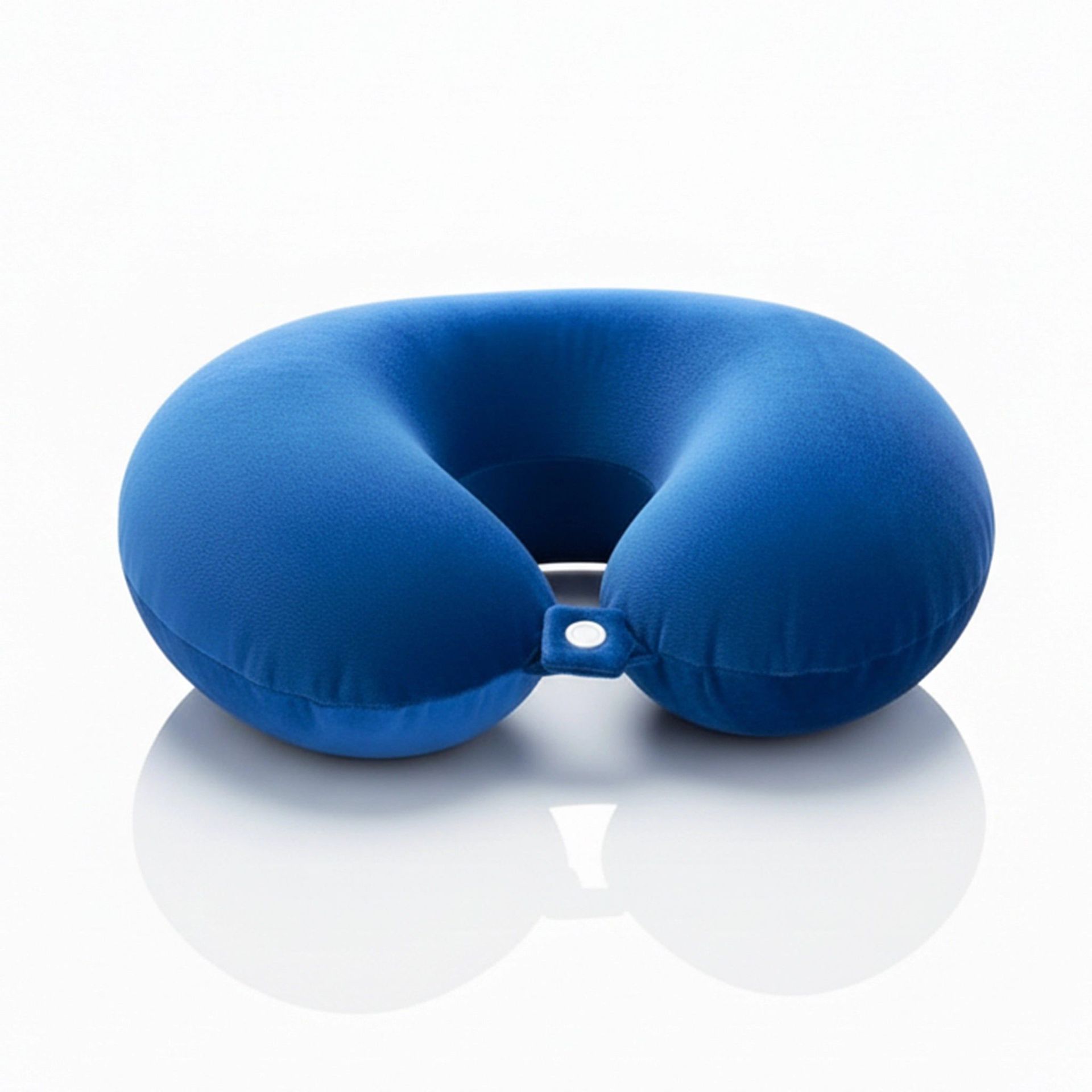 Solid Blue Memory Foam Pillow | Wanderlust