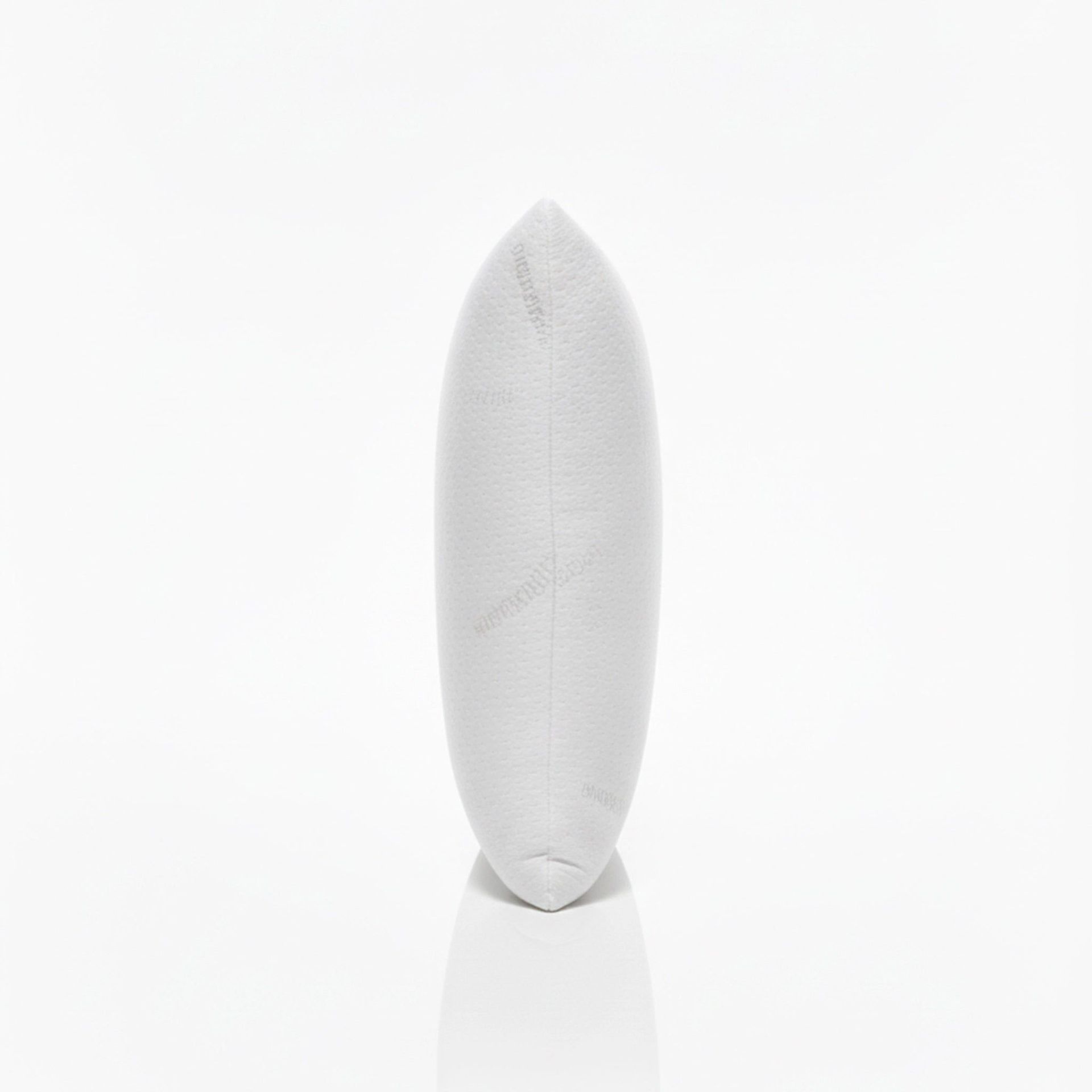 Solid White Memory Foam Pillow with Bamboo Fabric Cover | Bamboo Hush