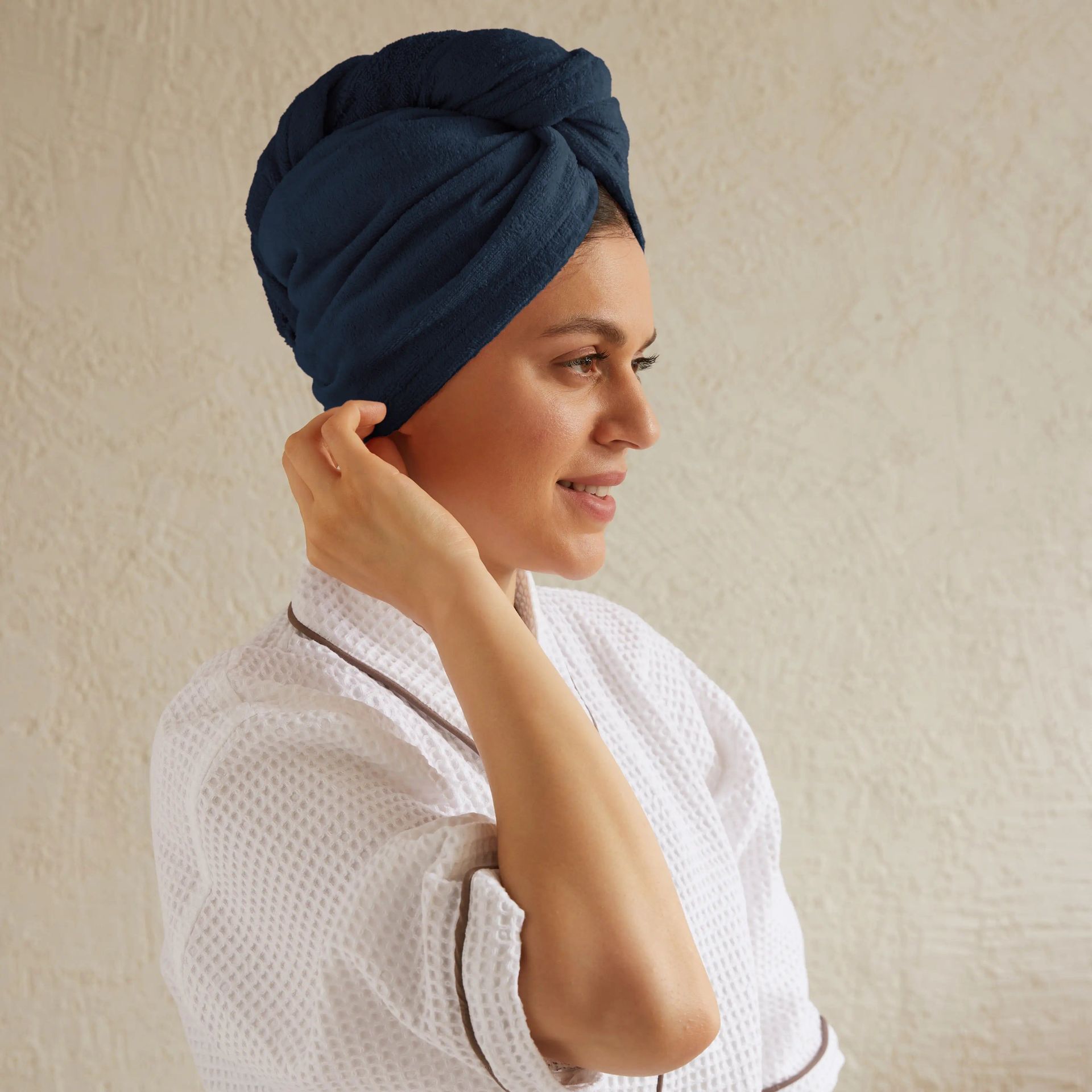 Solid Dyed 360 GSM 100% Cotton Maroon One Size Head Wrap | Paleto