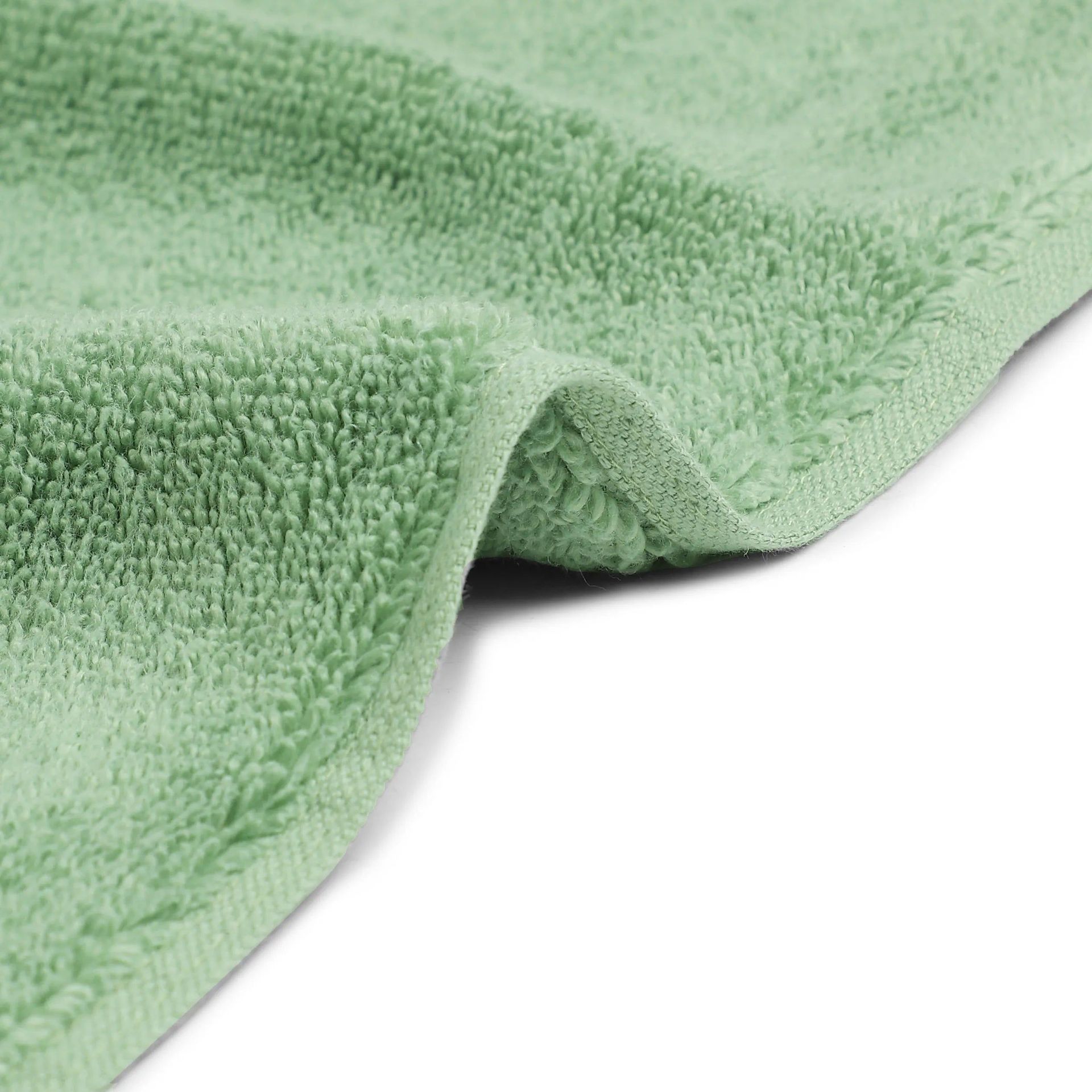 Solid Dyed 550 GSM 100% Cotton Forest Green Hand Towel | Pelushe