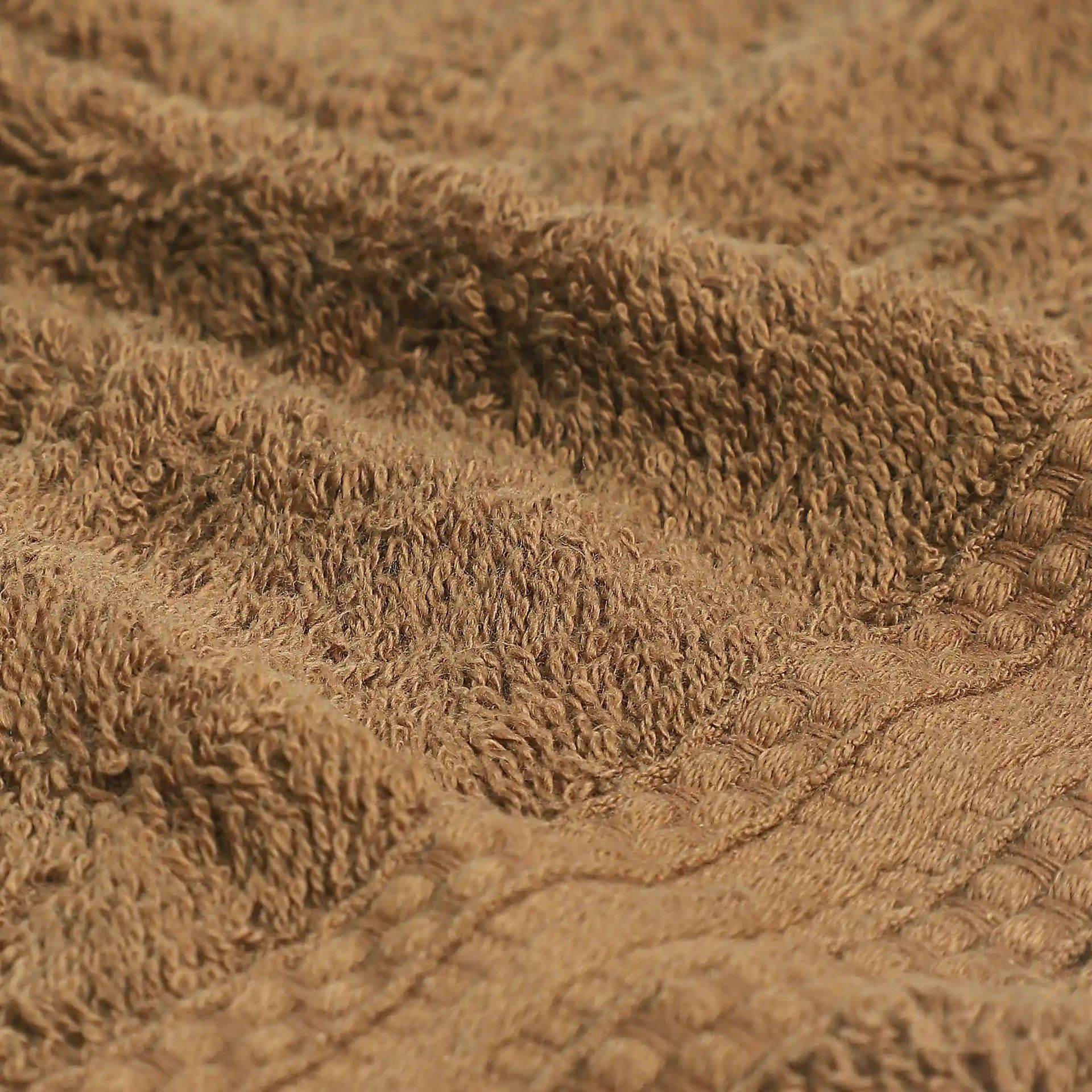 Solid Dyed 475 GSM 100% Cotton Chocolate Face Towel | Paleto