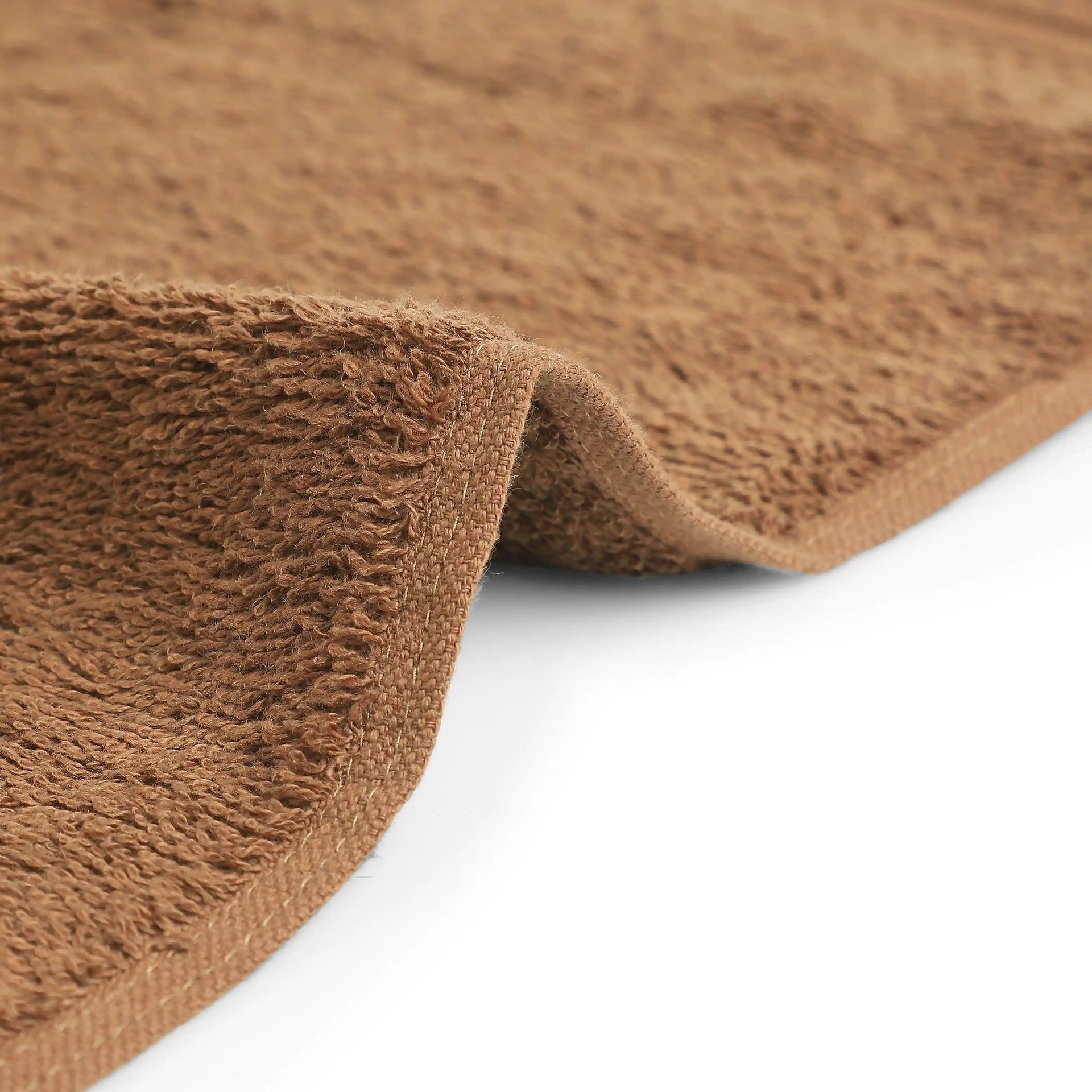 Solid Dyed 475 GSM 100% Cotton Chocolate Hand Towel | Paleto