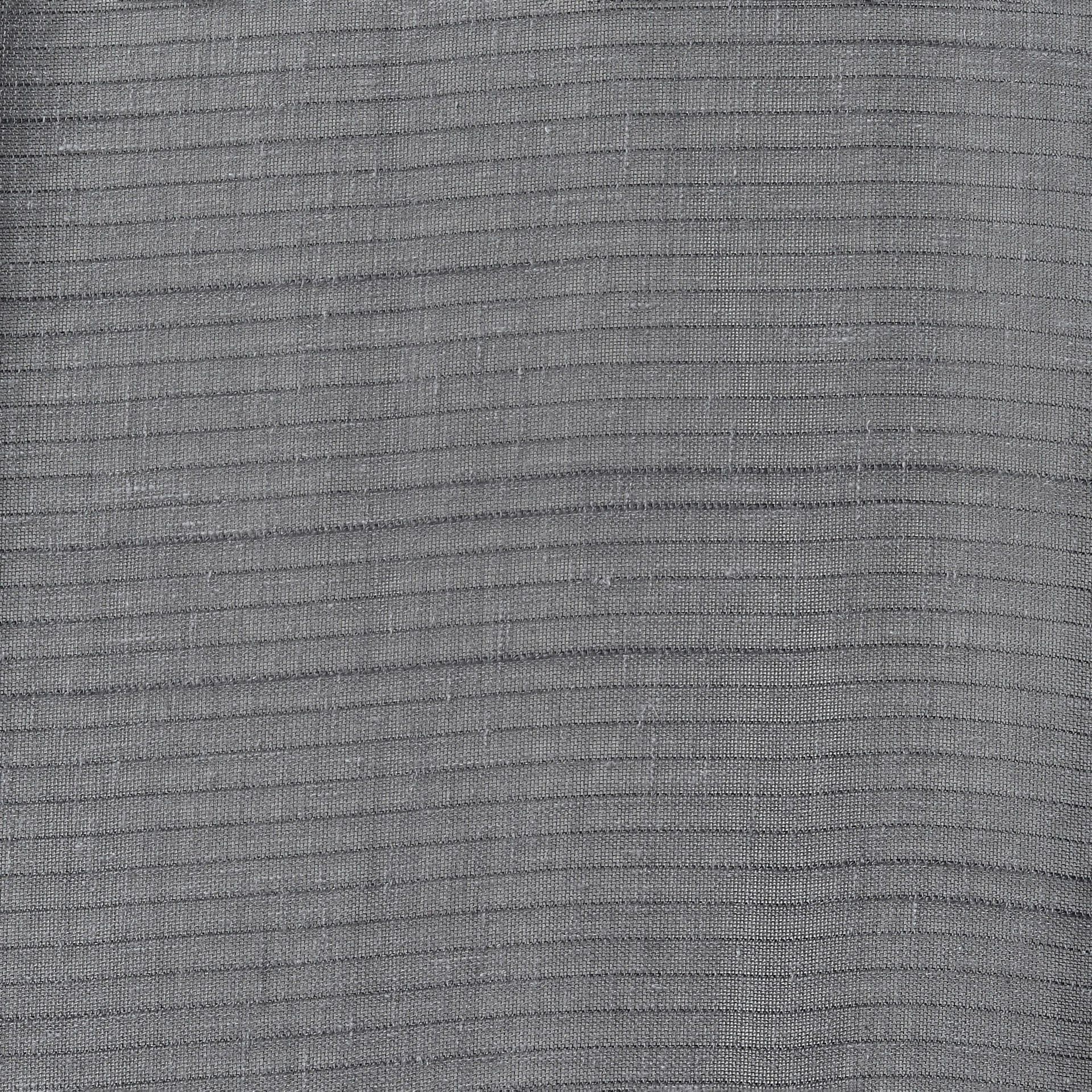 Sheer Polyester Cotton Linen blend Slate Set of 2 Door Curtains | Velina