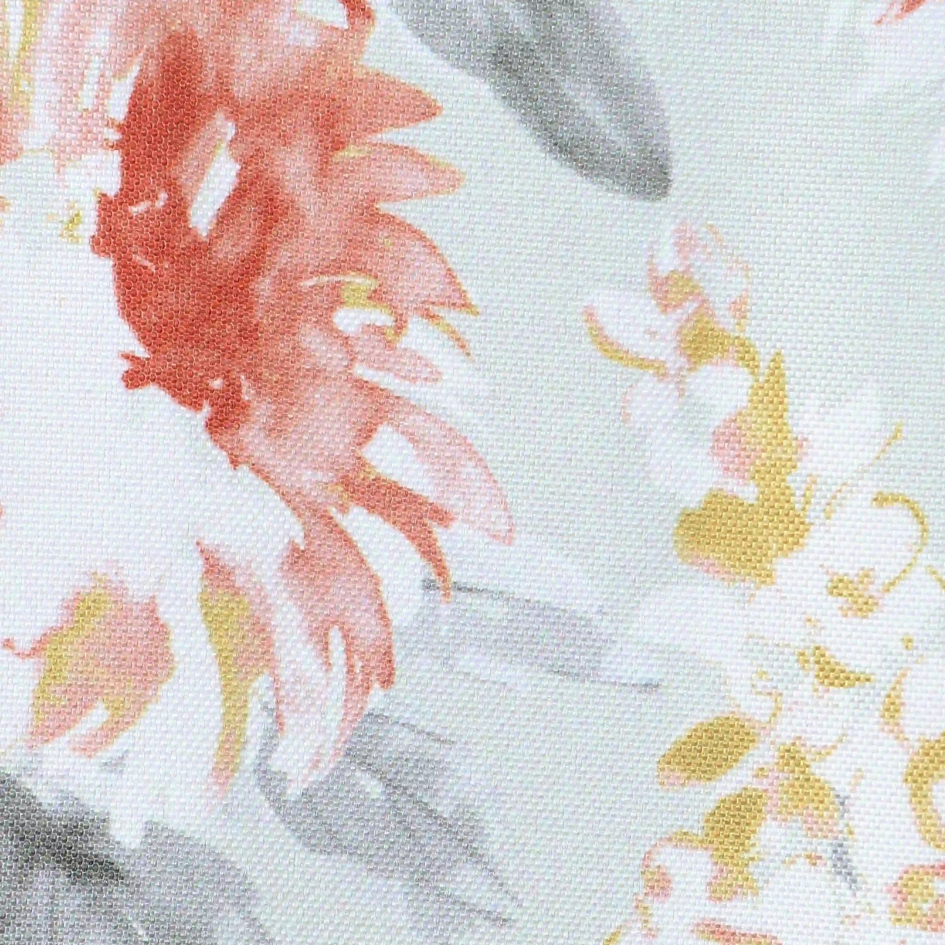 Floral 100% Polyester Steel Set of 2 Window Curtains | Chippa Lane