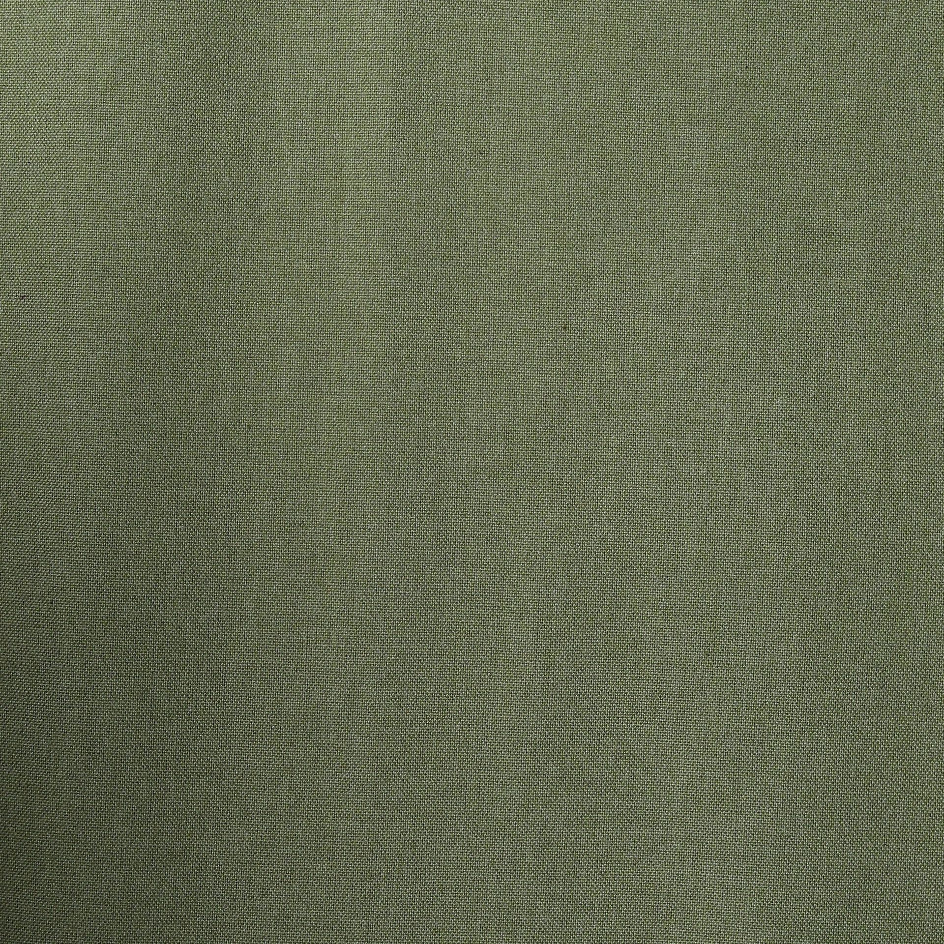 Solid Dyed 100% Cotton Soft Moss Set of 2 Door Curtains | Pelushe