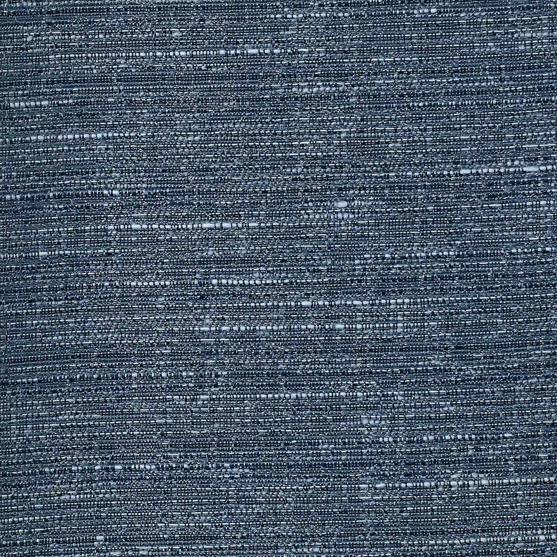 Solid Dyed Polyester Cotton blend Indigo Set of 2 Door Curtains | Paleto