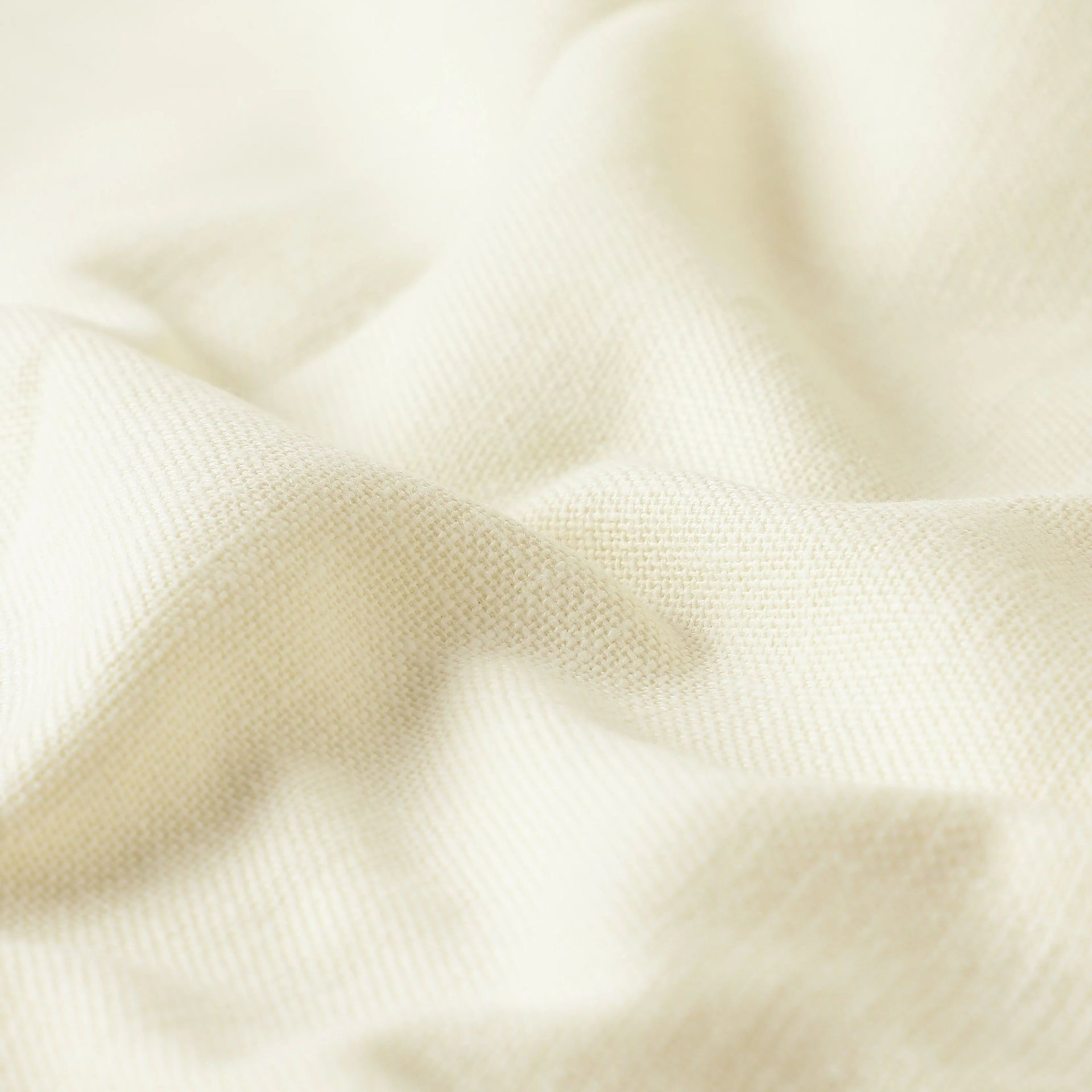 Solid Dyed Polyester Cotton blend Pale Whisper Set of 2 Window Curtains | Paleto