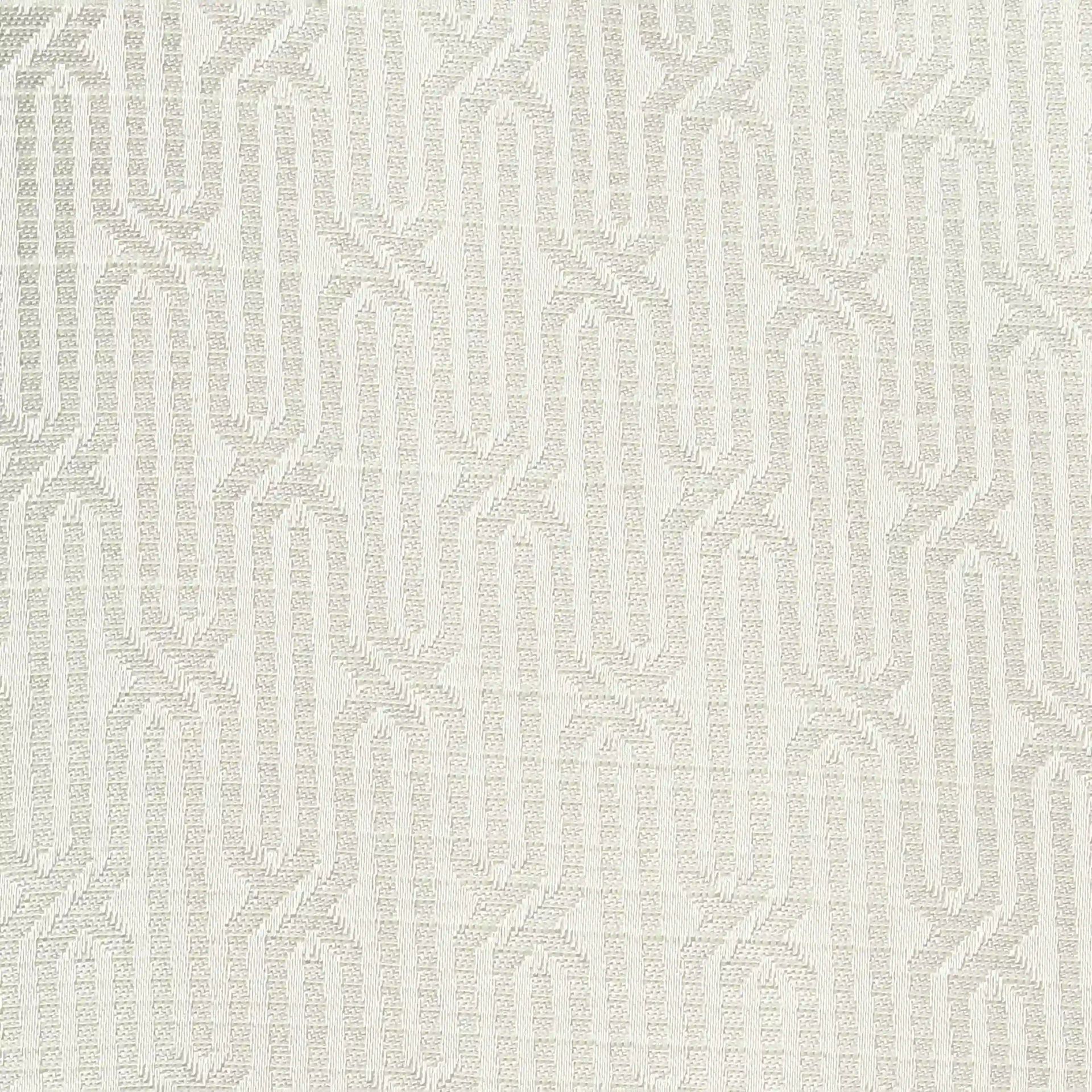 Jacquard Polyester Cotton blend Snow Set of 2 Window Curtains | De Jacquard Classic